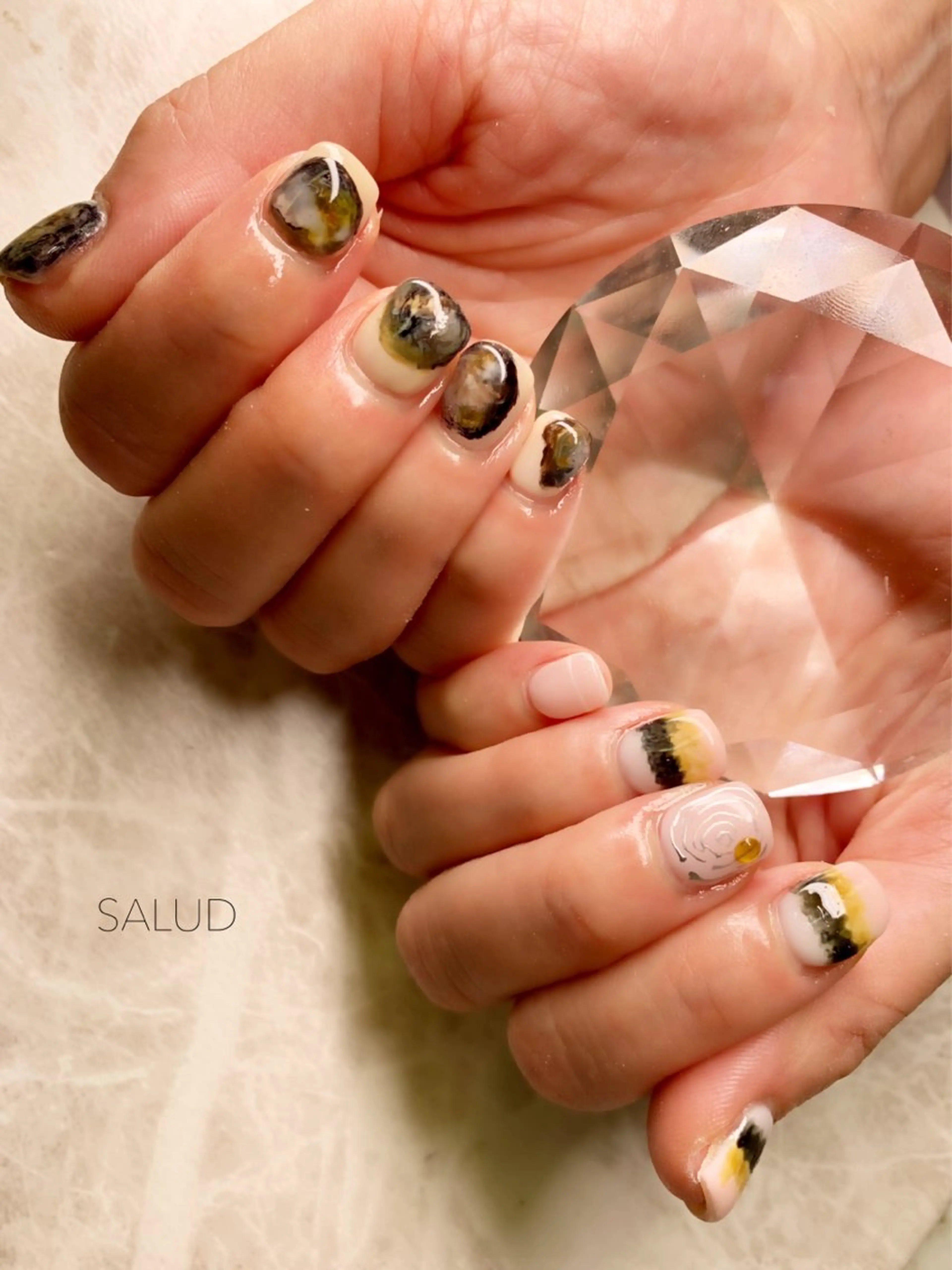 ネイル ハンドネイル Nail Salon SALUDのネイルデザイン
