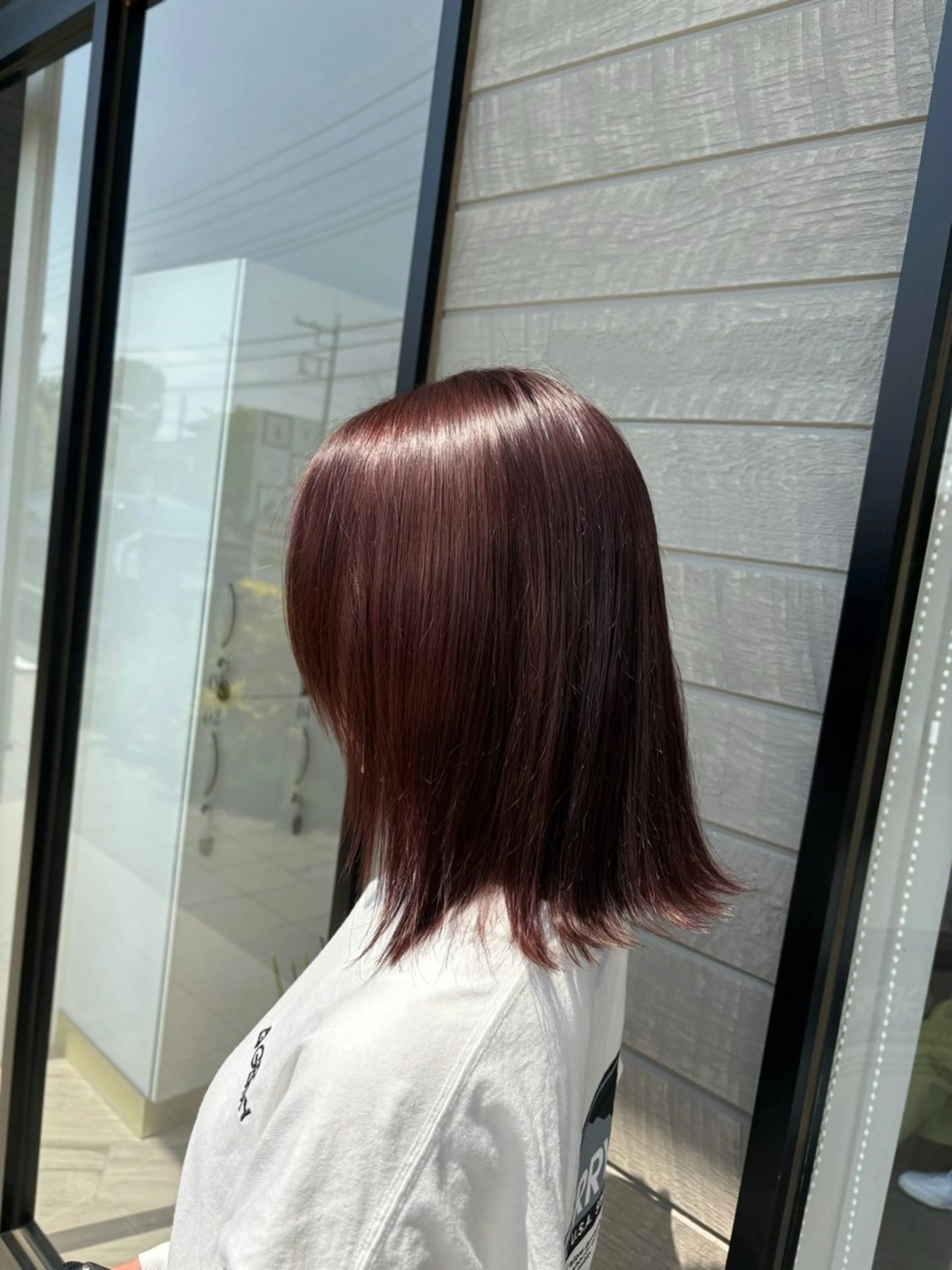 カラー ブラウンカラー レッドカラー ヘアカラー 加藤花珠 /美容室のヘアスタイル