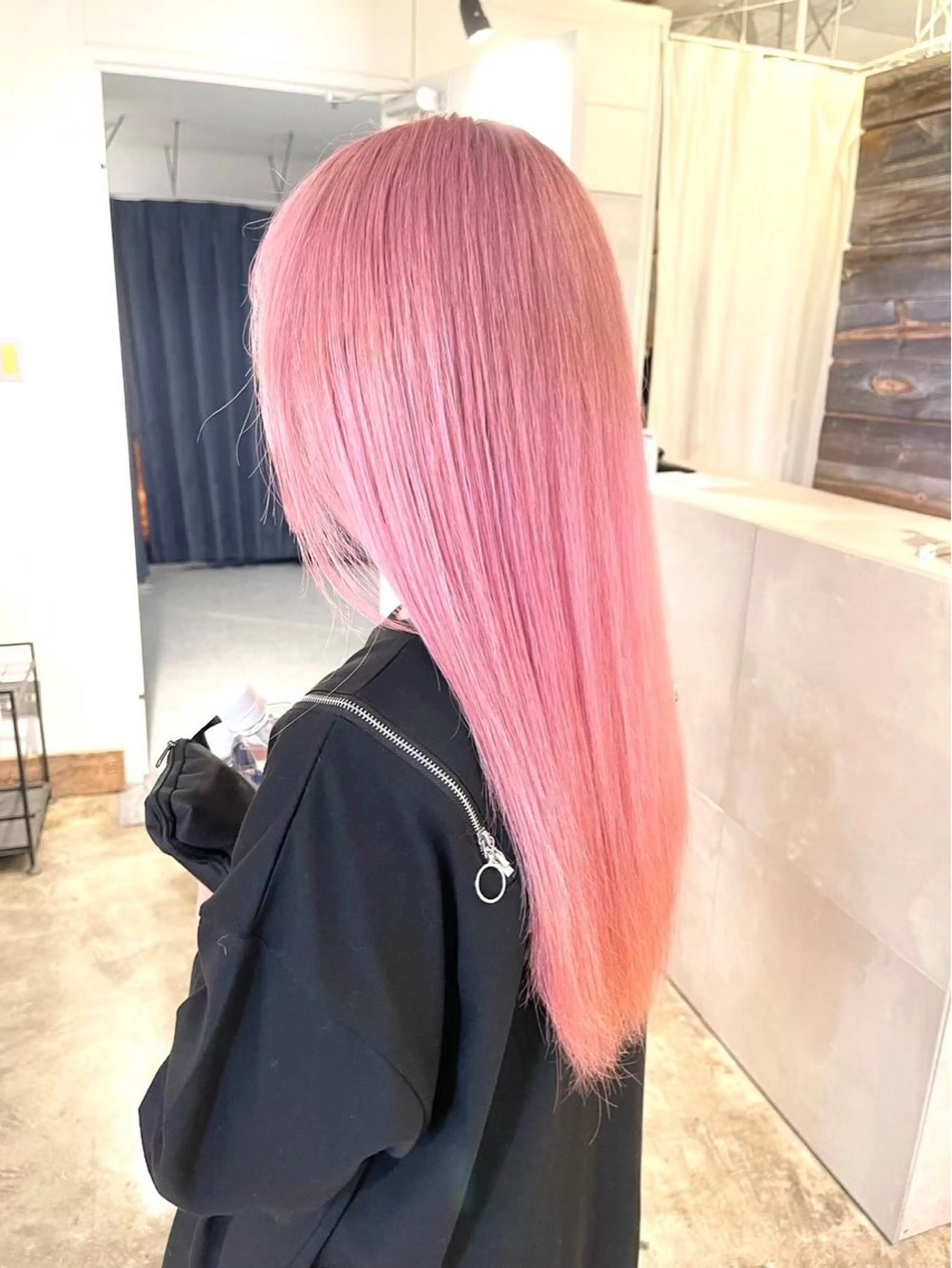 ロング カラー ベージュカラー ブリーチ ケアブリーチ 透明感カラー ダブルカラー ヘアカラー トリートメント 🫟ブリーチモデル/ 艶カラー /みきのヘアスタイル