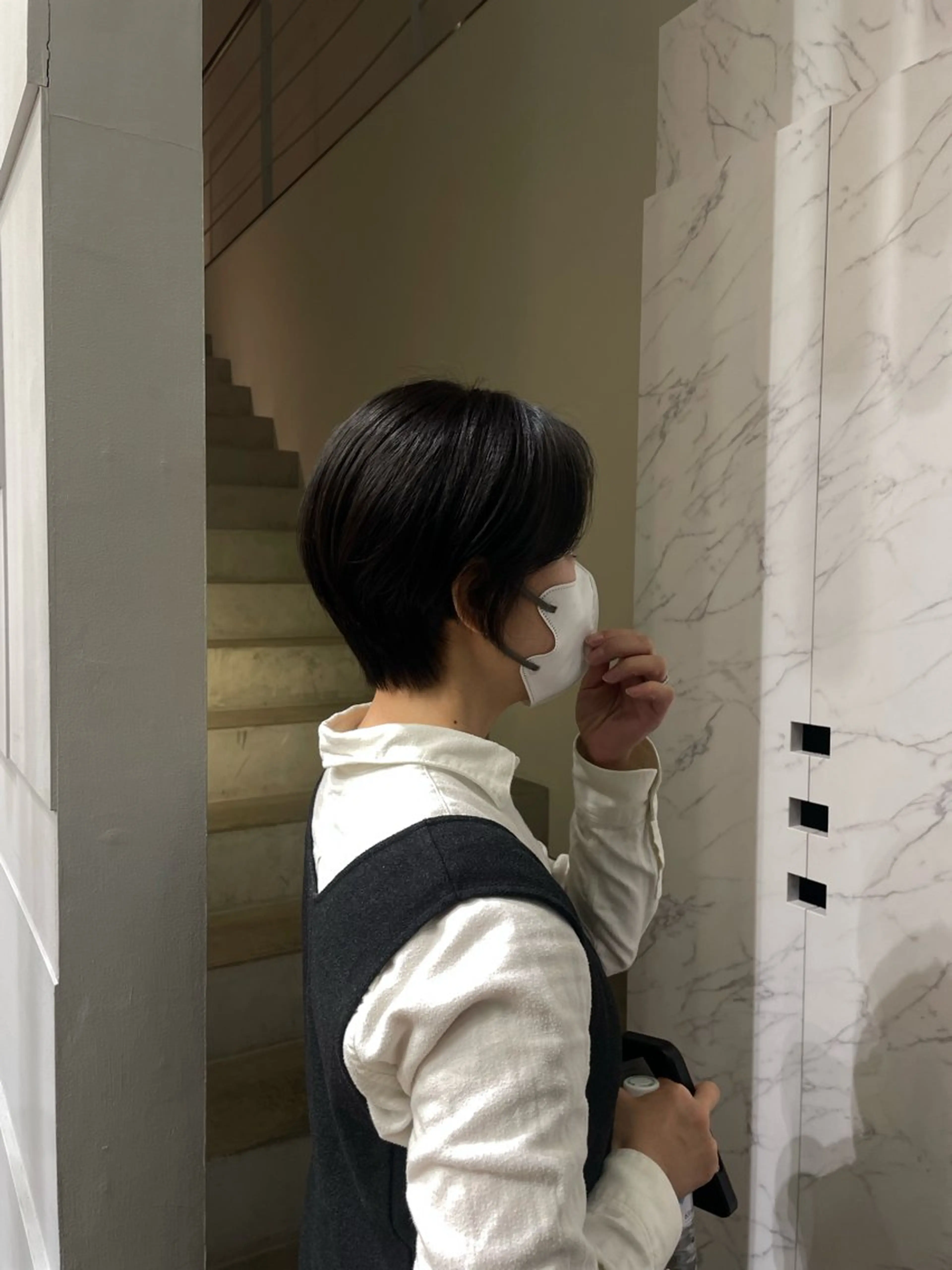 ショート ミユ/ショート/ カットモデル/名東区のヘアスタイル