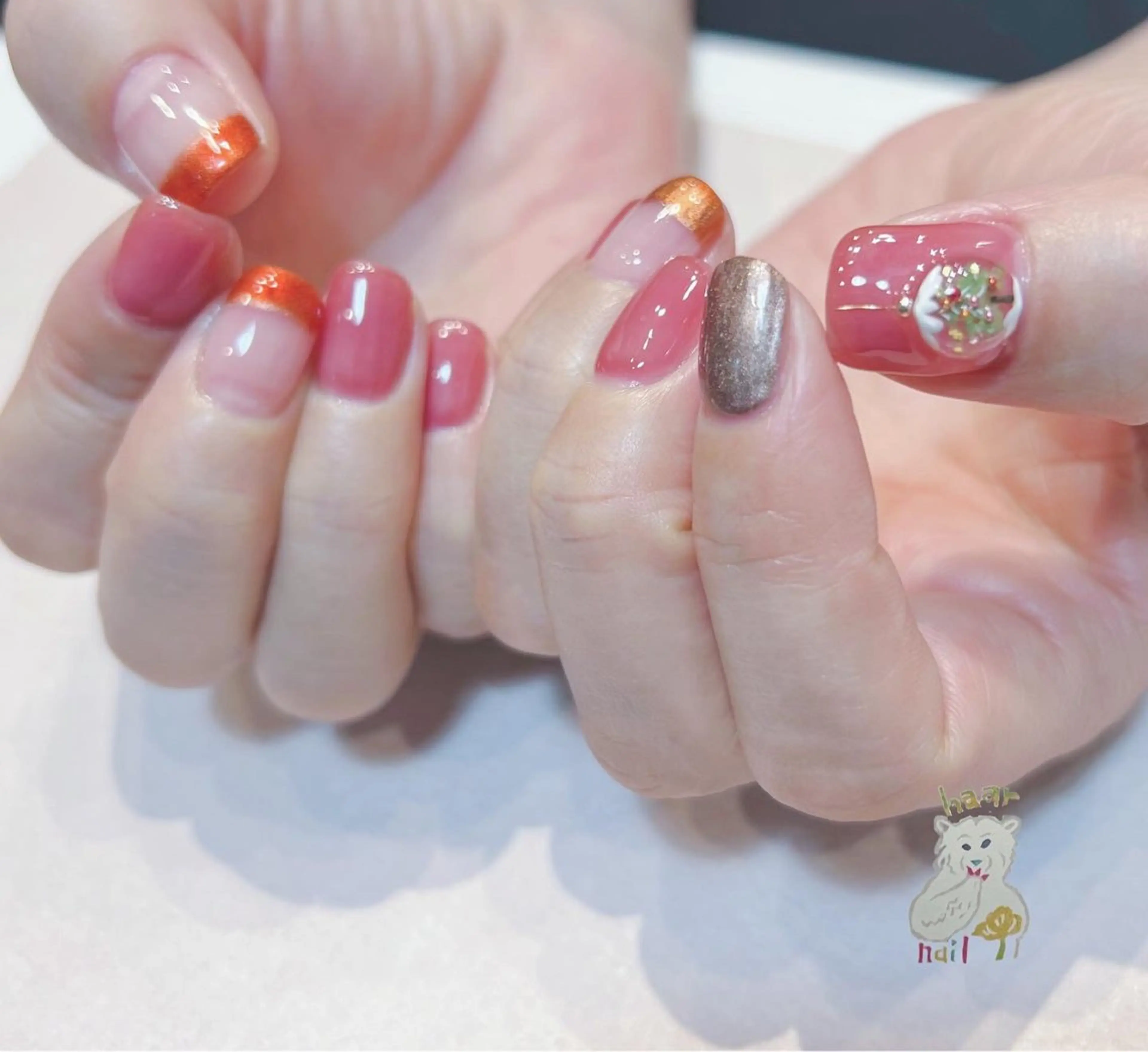 ネイル ハンドネイル 深田 加代のネイルデザイン