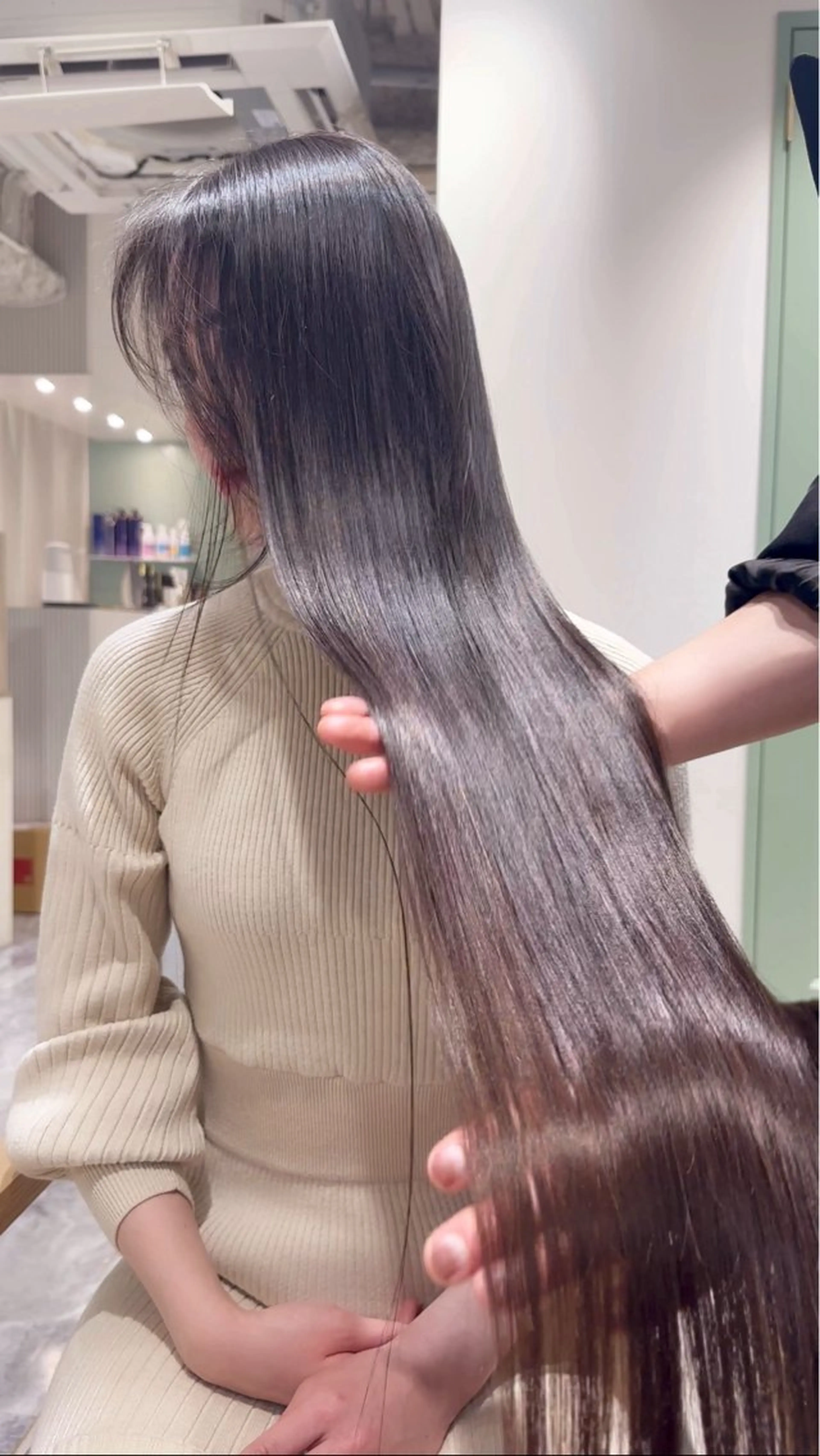 ロング 髪質改善 髪質改善/美髪師/ 田邊翔伍のヘアスタイル