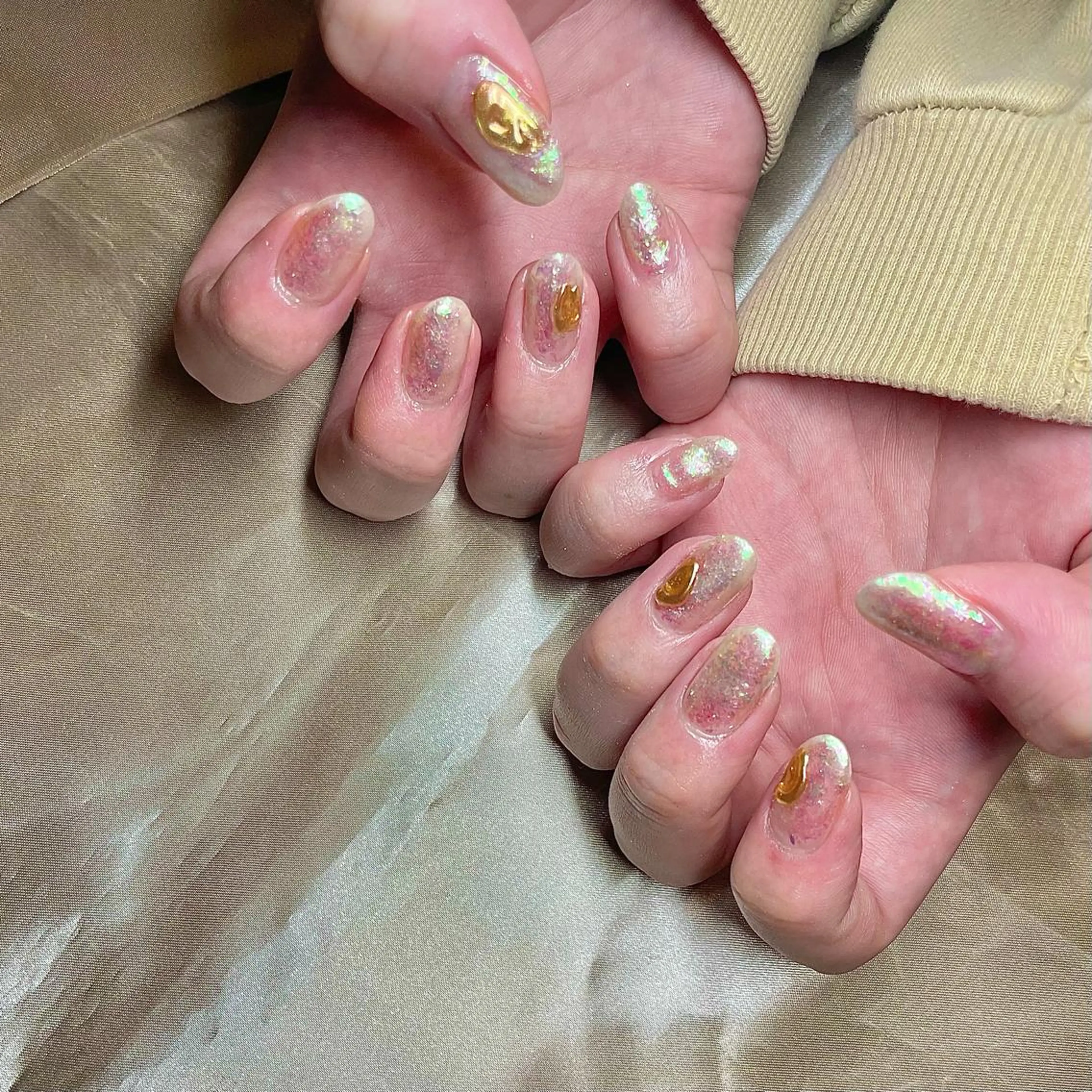 ミディアム カラー パーマ ヘアアレンジ メンズ キッズ ネイル マツエク・マツパ マットネイル ハンドネイル ハンドケア nail&eye Aoのマツエク・マツパデザイン