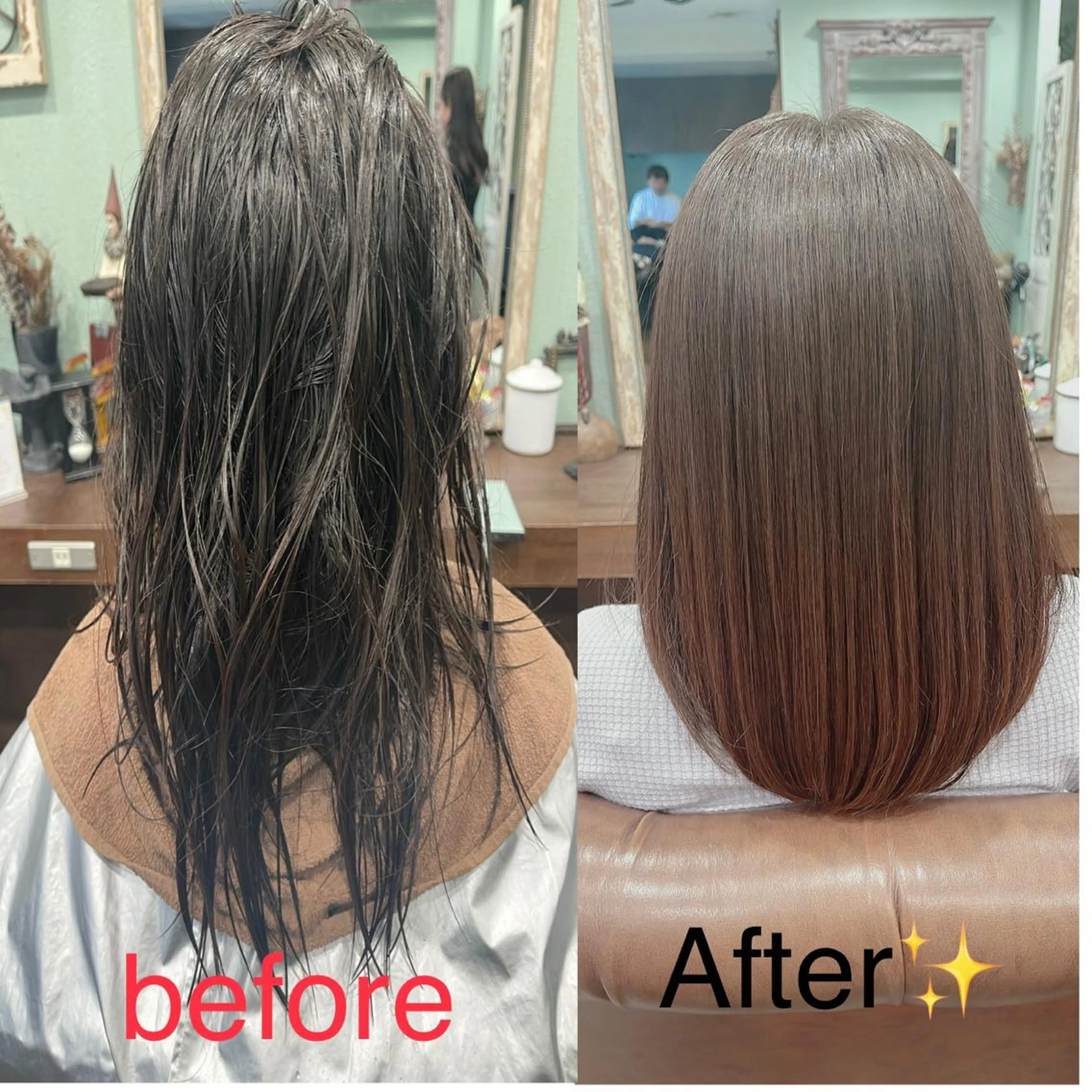 ミディアム 酸性ストレート 黒木 健太のヘアスタイル