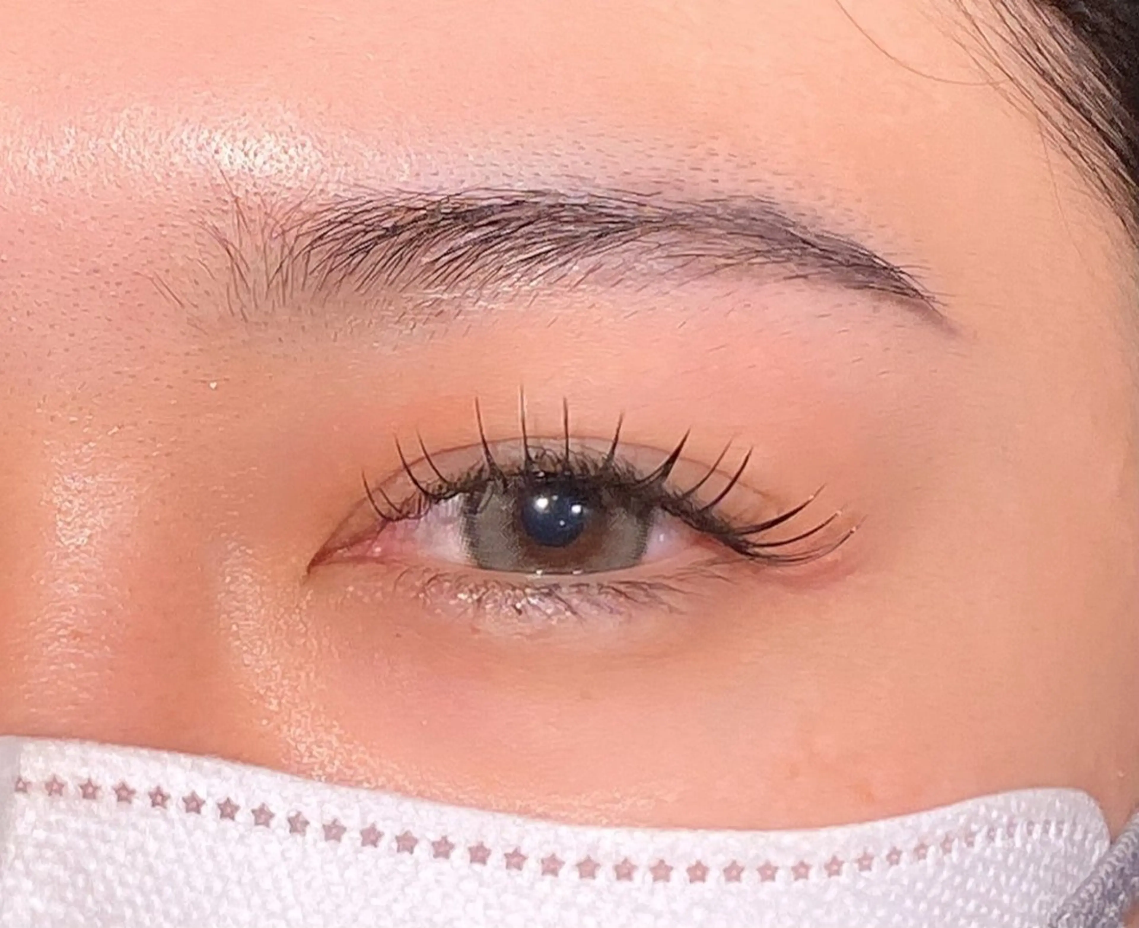 マツエク・マツパ 束感まつ毛 フラットラッシュ FUNIC asamiのマツエク・マツパデザイン