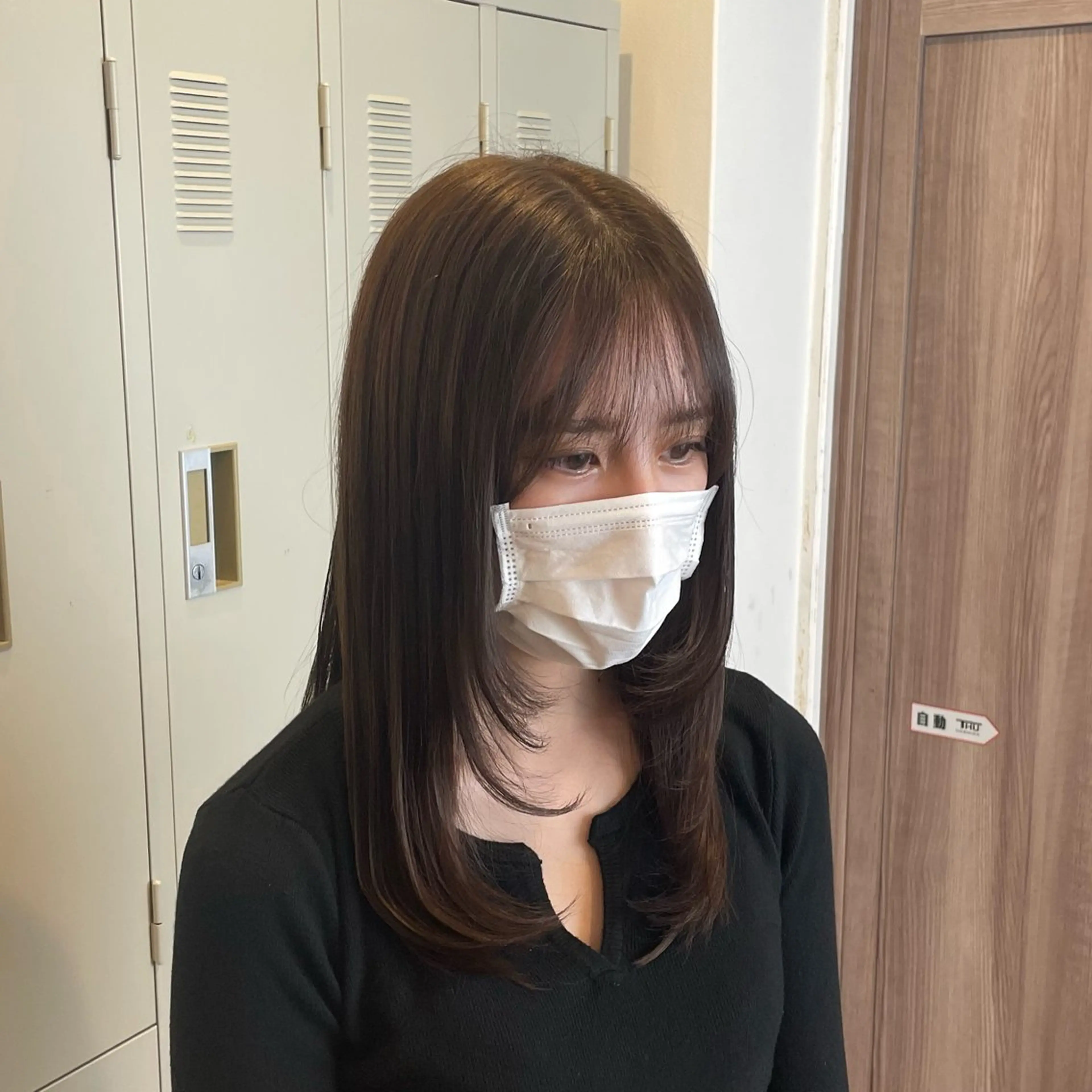 ミディアム 川原 飛奈のヘアスタイル