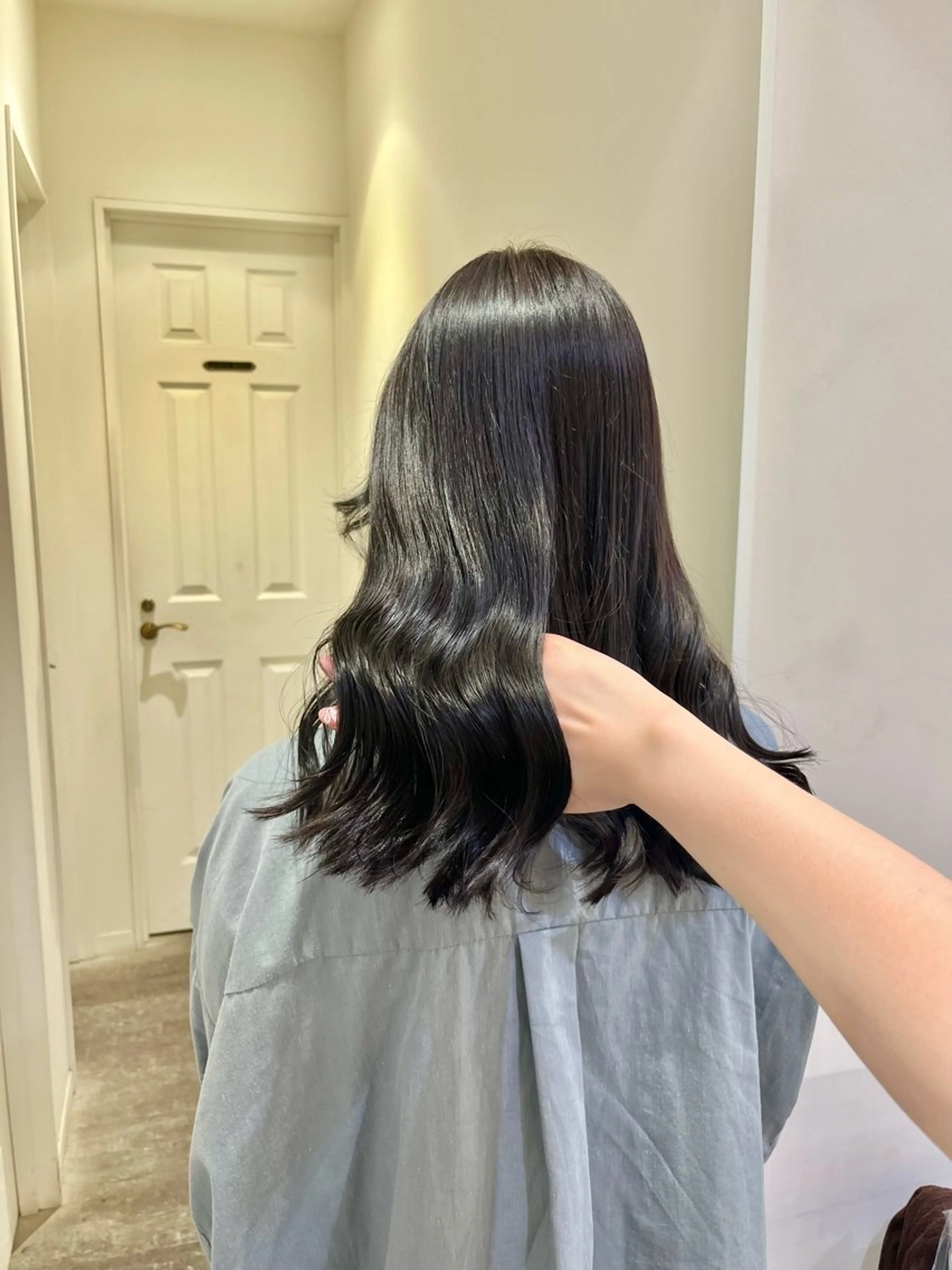 カラー 透明感カラー エクステ🎀 暖色カラー🎀amiのヘアスタイル