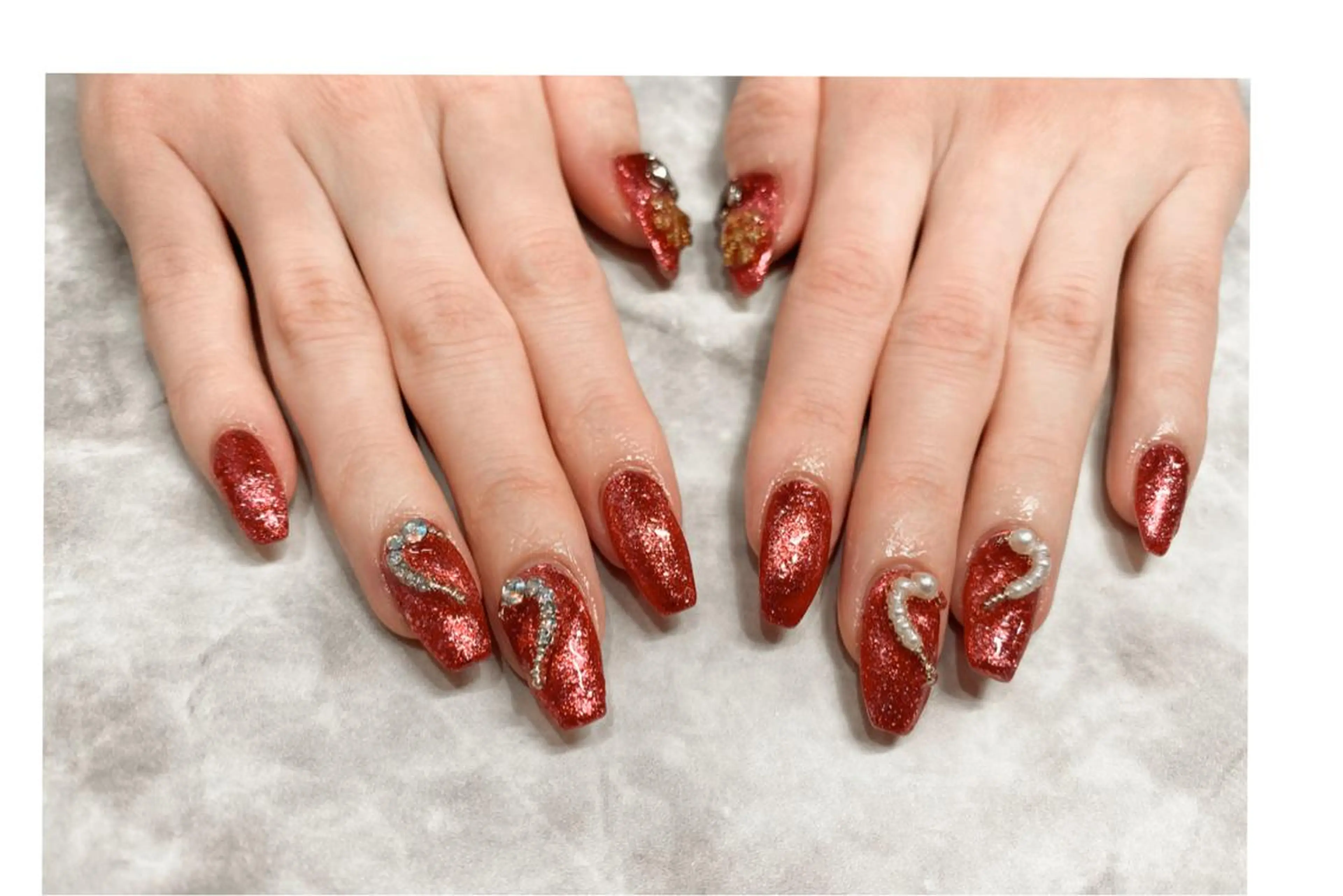 ネイル ハンドネイル NAIL Salon IP所属・長谷川 奈緒美のネイルデザイン