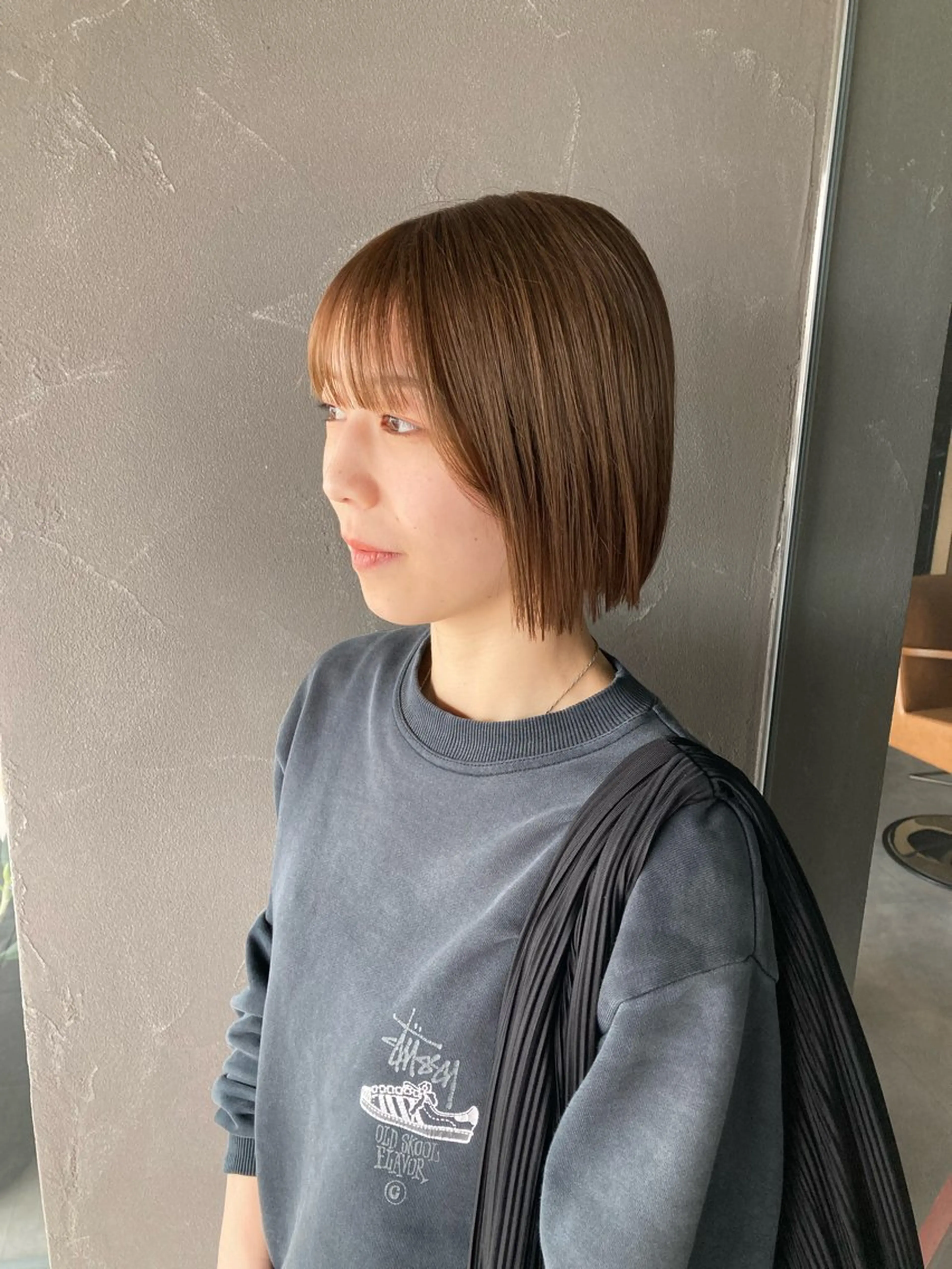 ショート カラー 髪質改善/パパス 学南町/松島大己のヘアスタイル