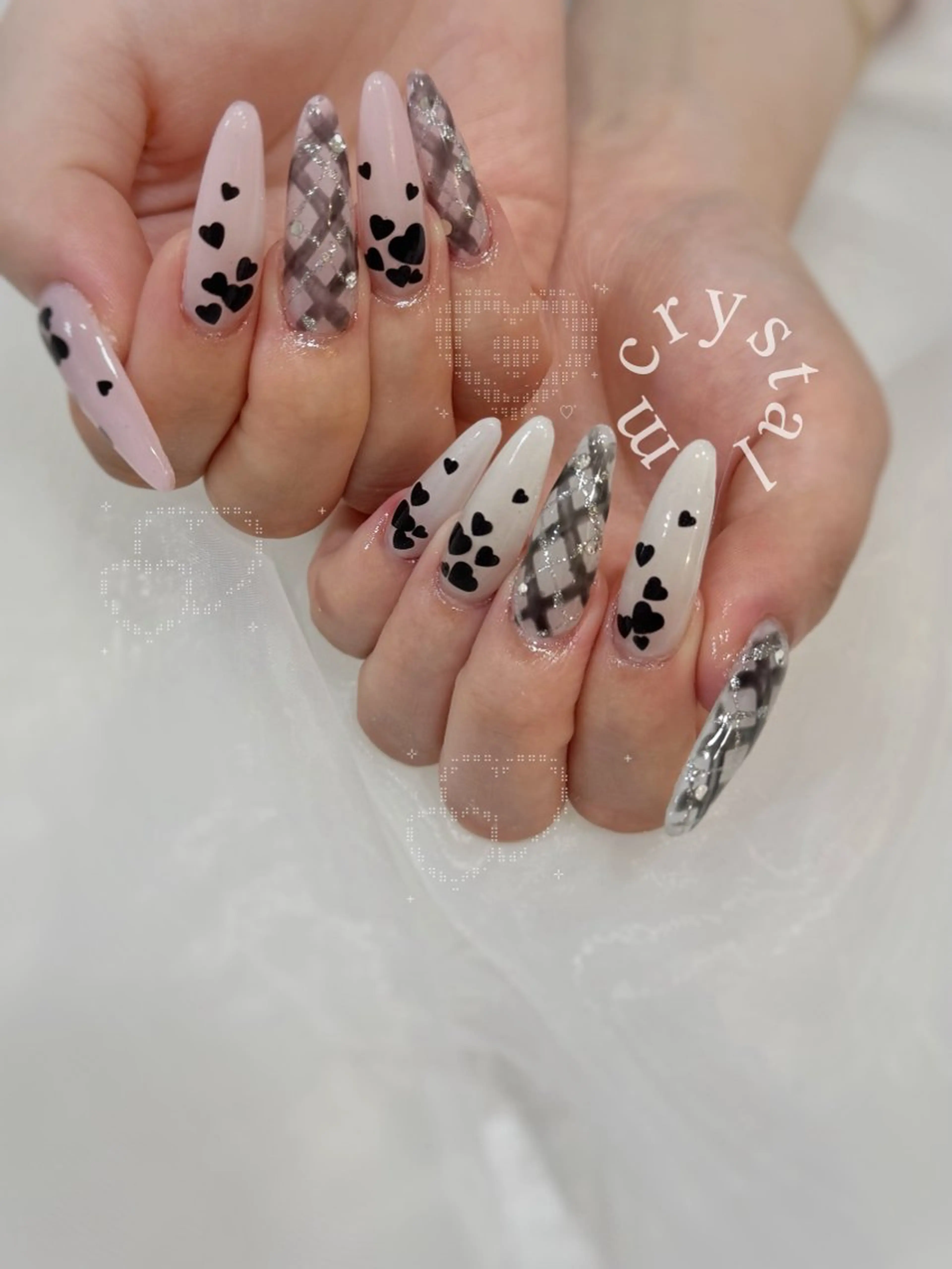 ロング ロング Nailsalon M-crystalのネイルデザイン