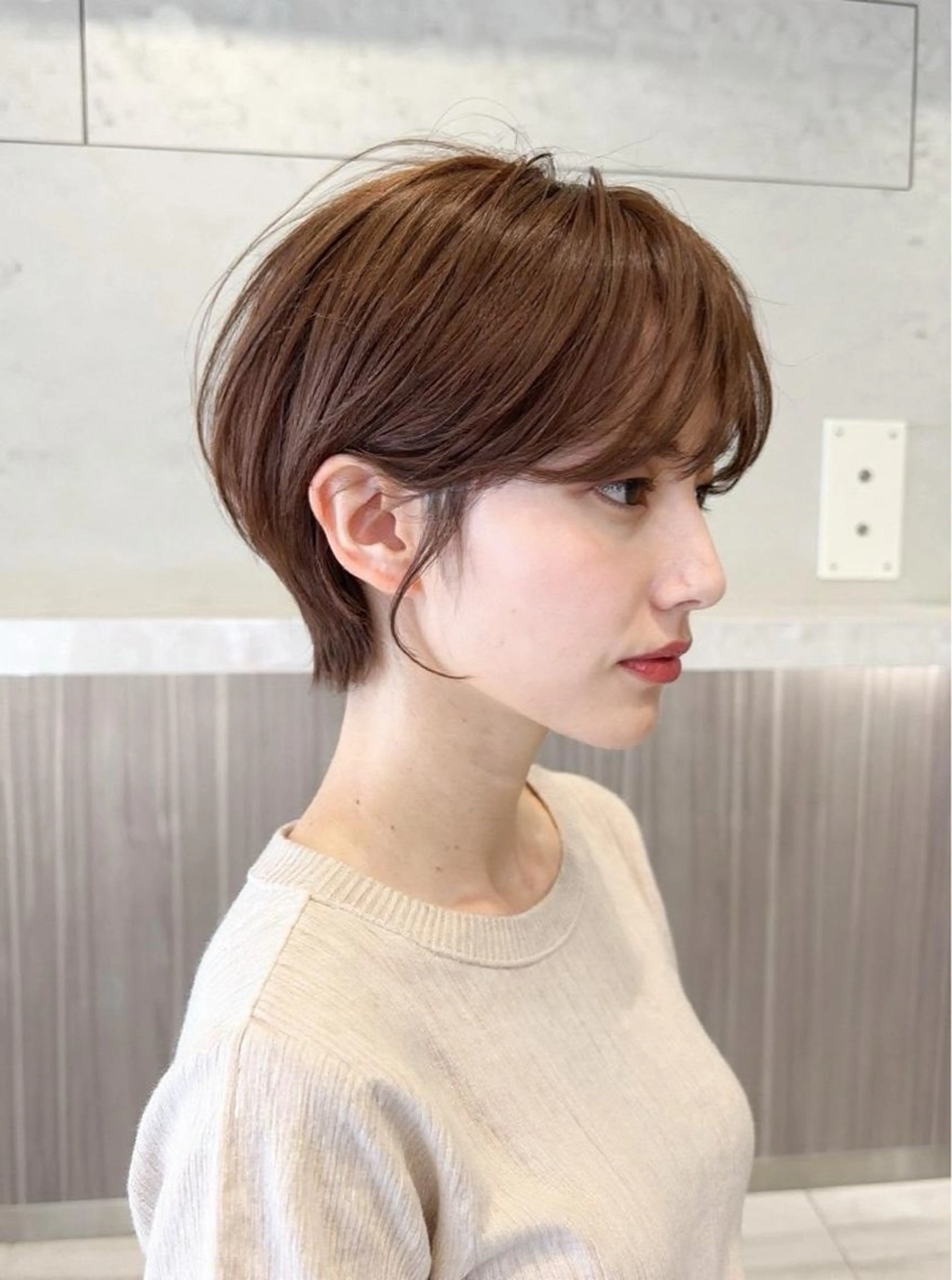 ショート カット ヘアカラー トリートメント 佐藤優晟/カラー特化 /ショート/表参道のヘアスタイル