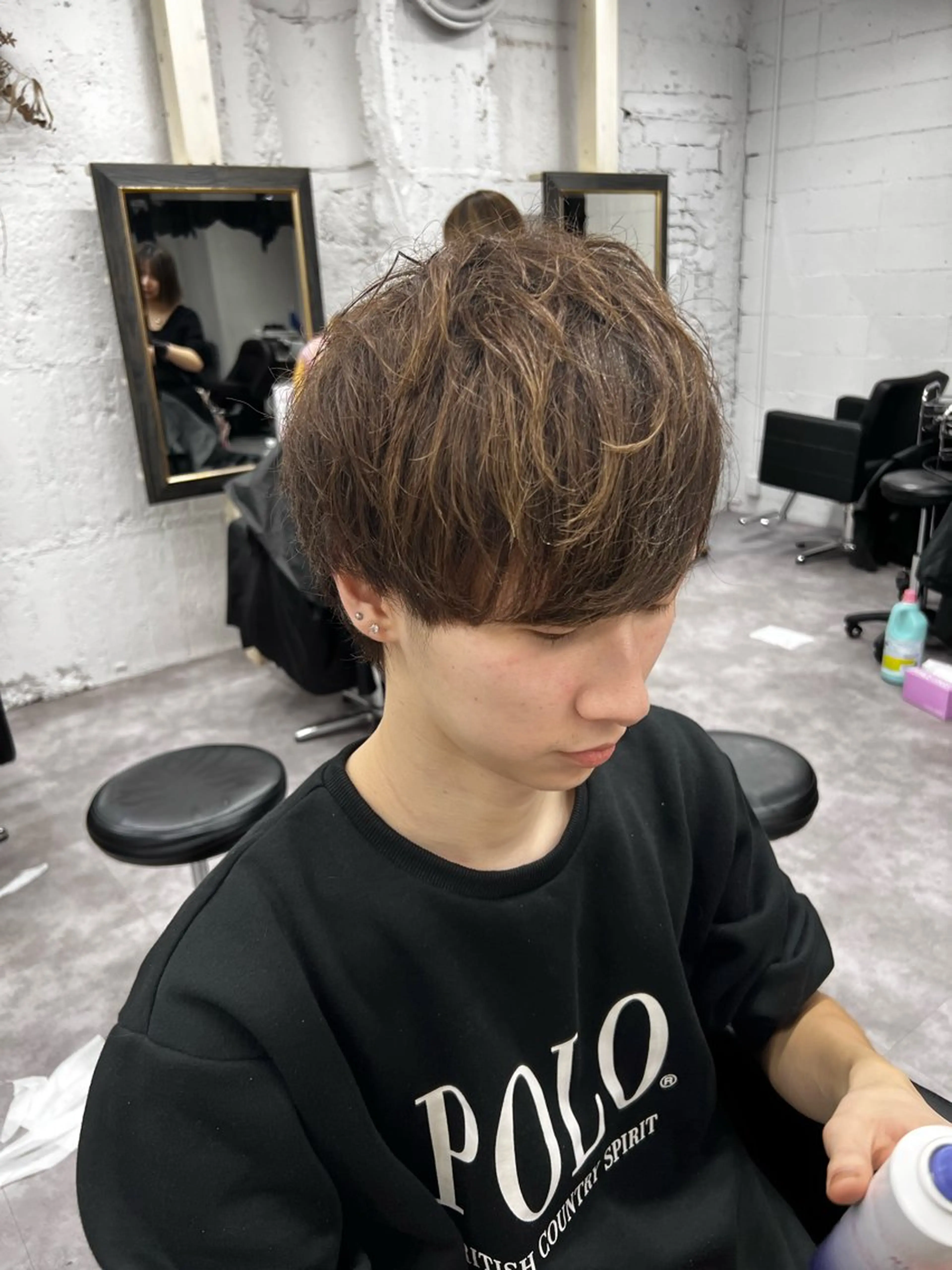 メンズ カット 笹江 瑞穂のヘアスタイル