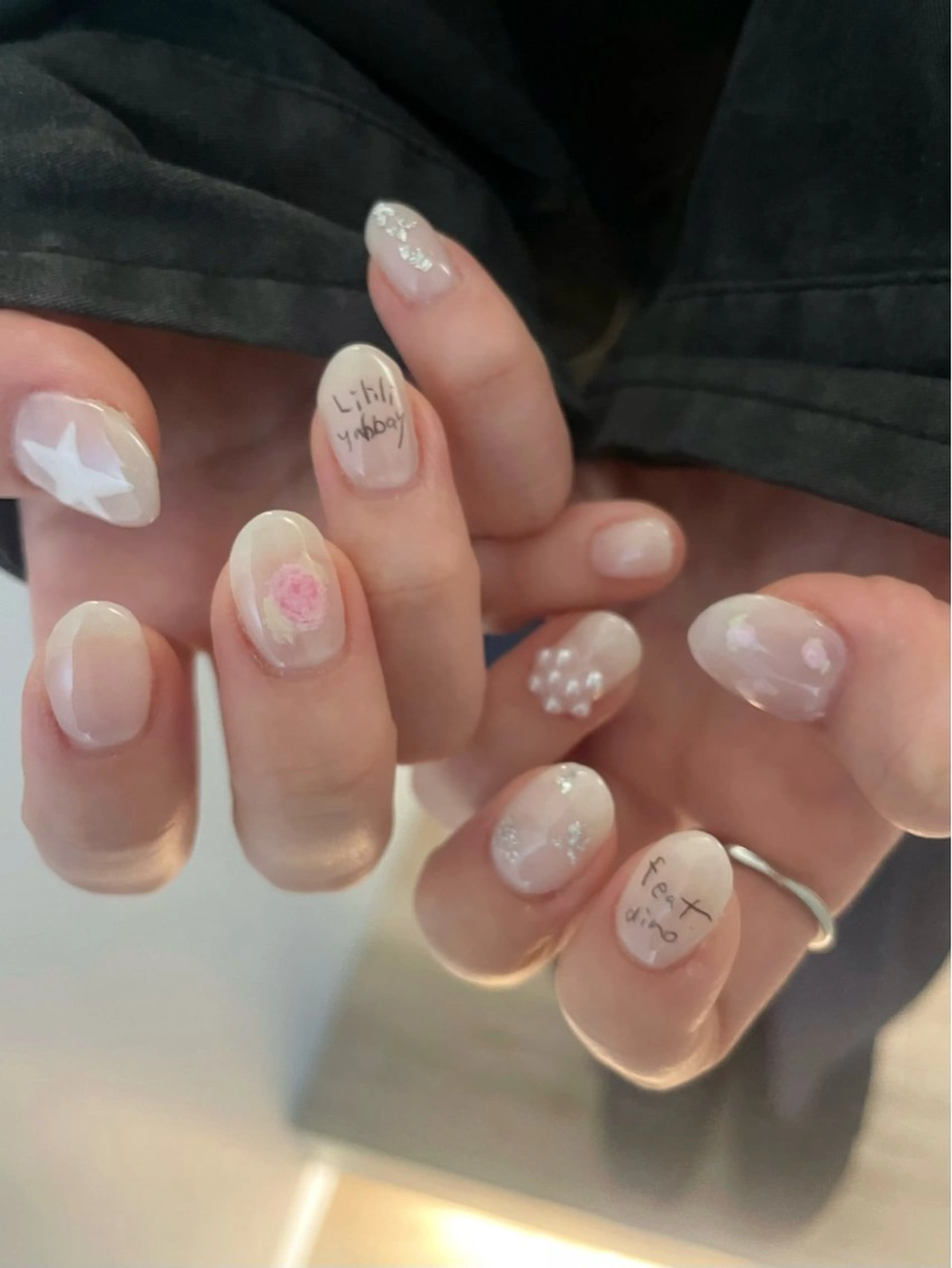 ネイル ハッシュレイヤー/ ハイトーン/senaのヘアスタイル