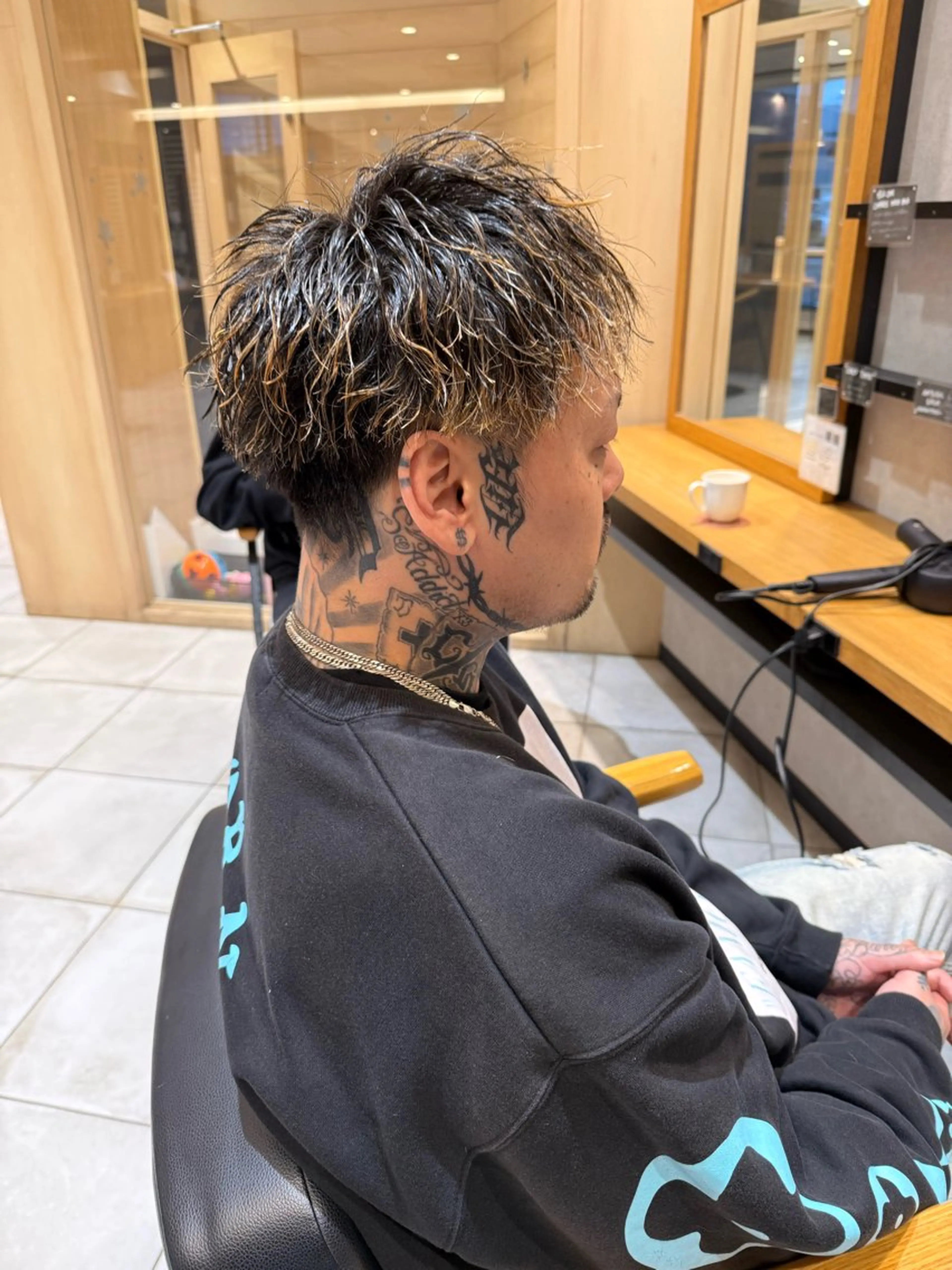 パーマ メンズ カット パーマ カラー特化美容師🩷 マインのヘアスタイル