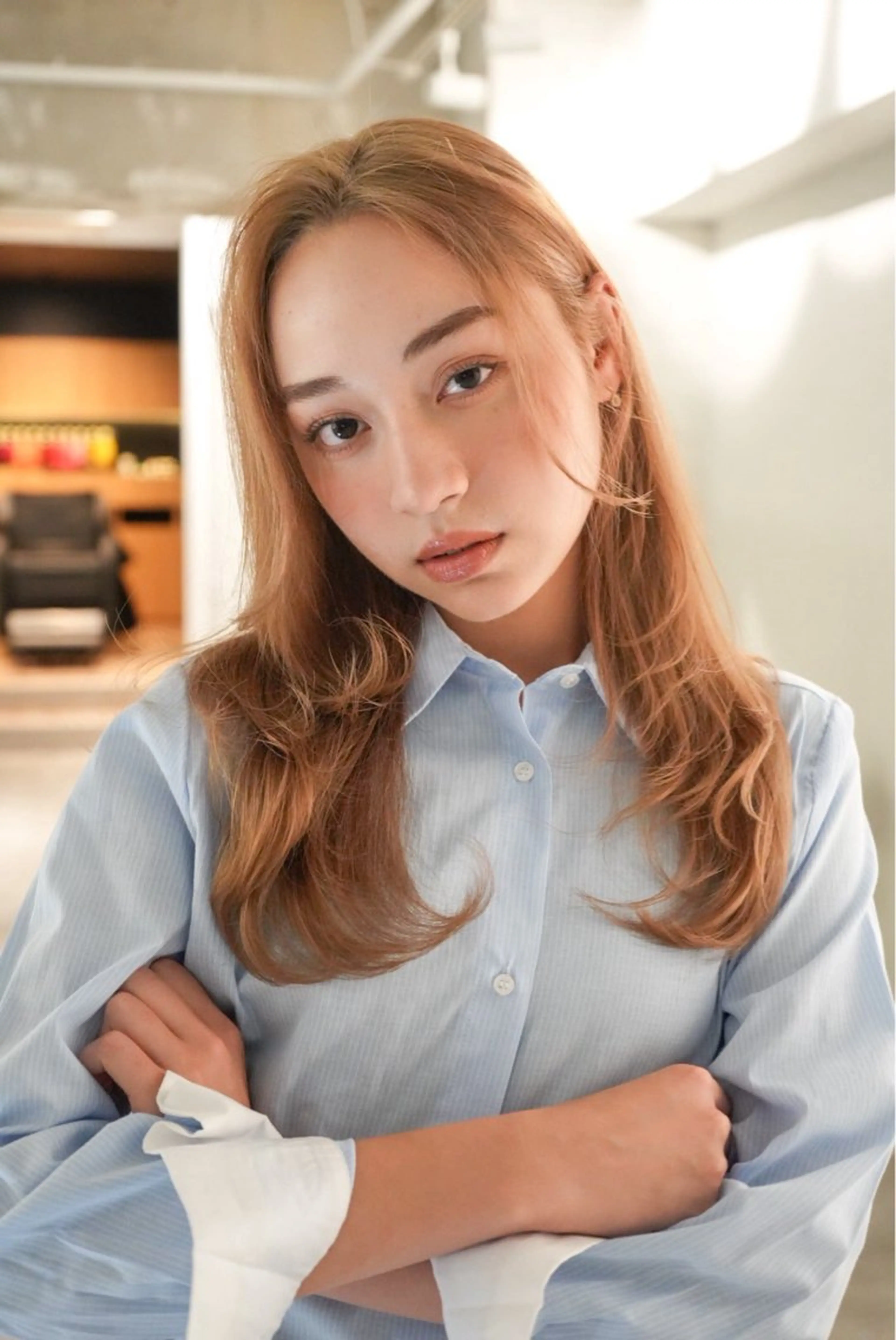 ロング rino/カット /レイヤー/名古屋のヘアスタイル