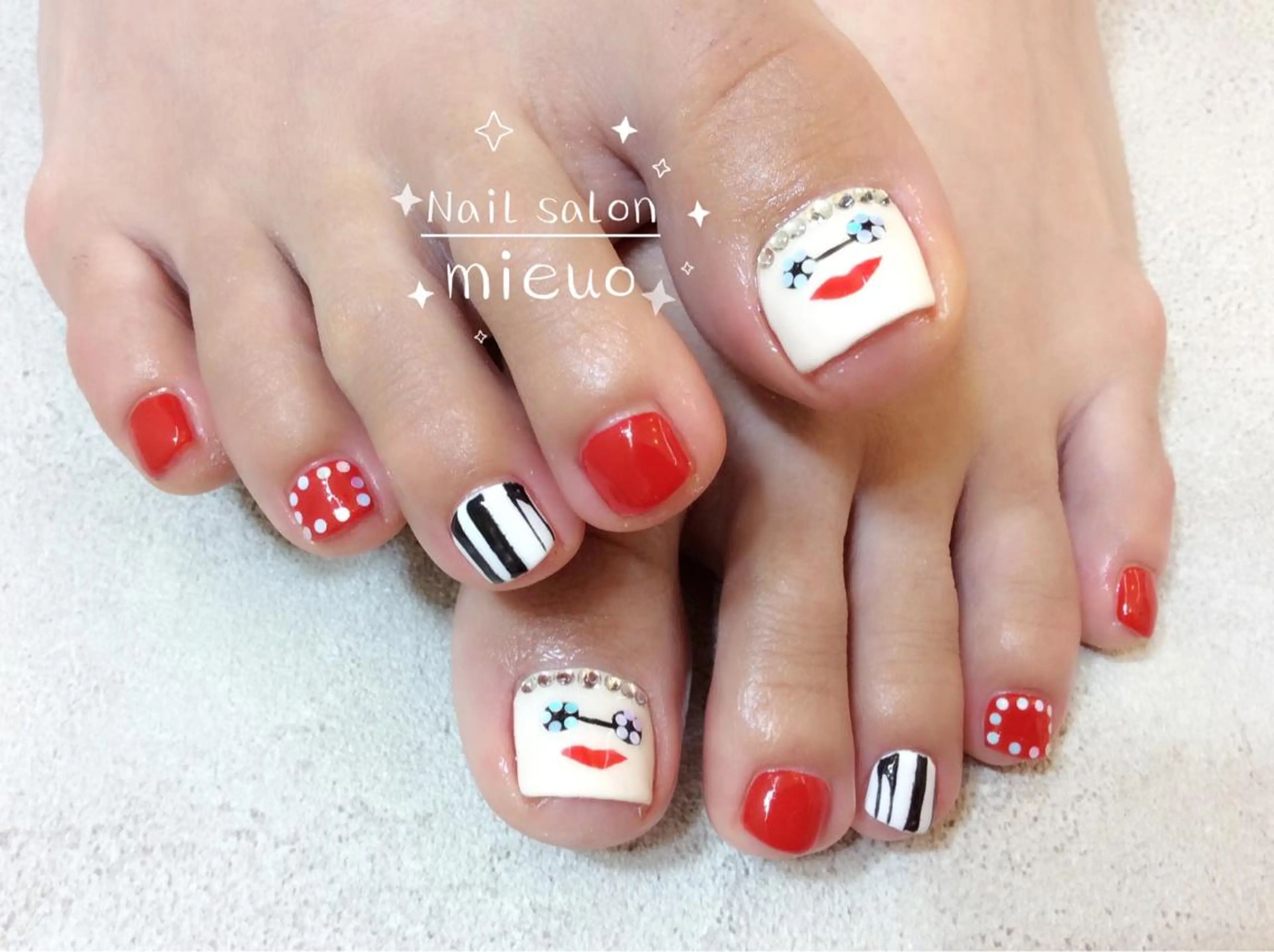 ネイル フットネイル ネイルサロン ミューオのネイルデザイン