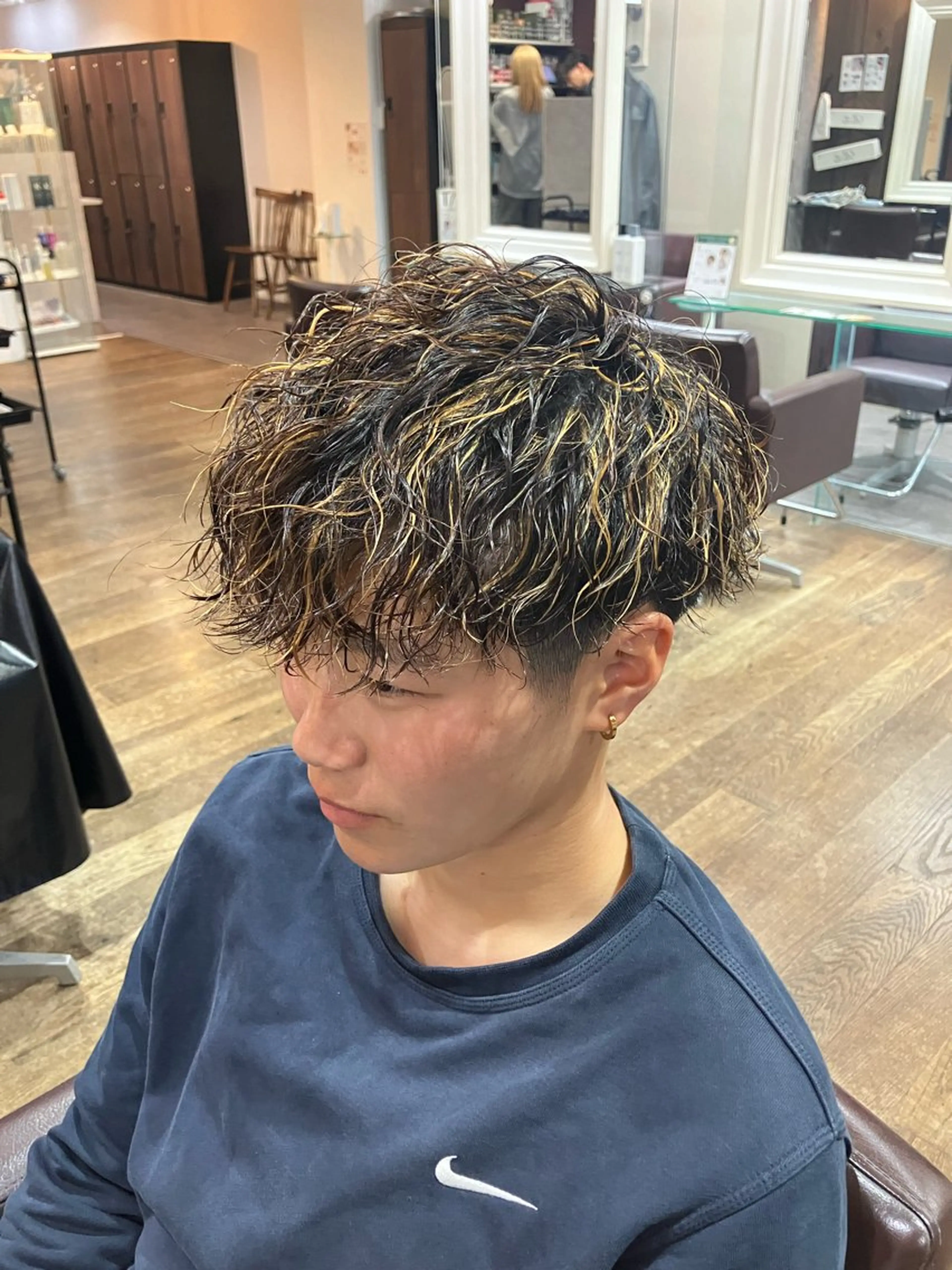 【メンズ大人気✨】カット＆無造作パーマ✨の写真