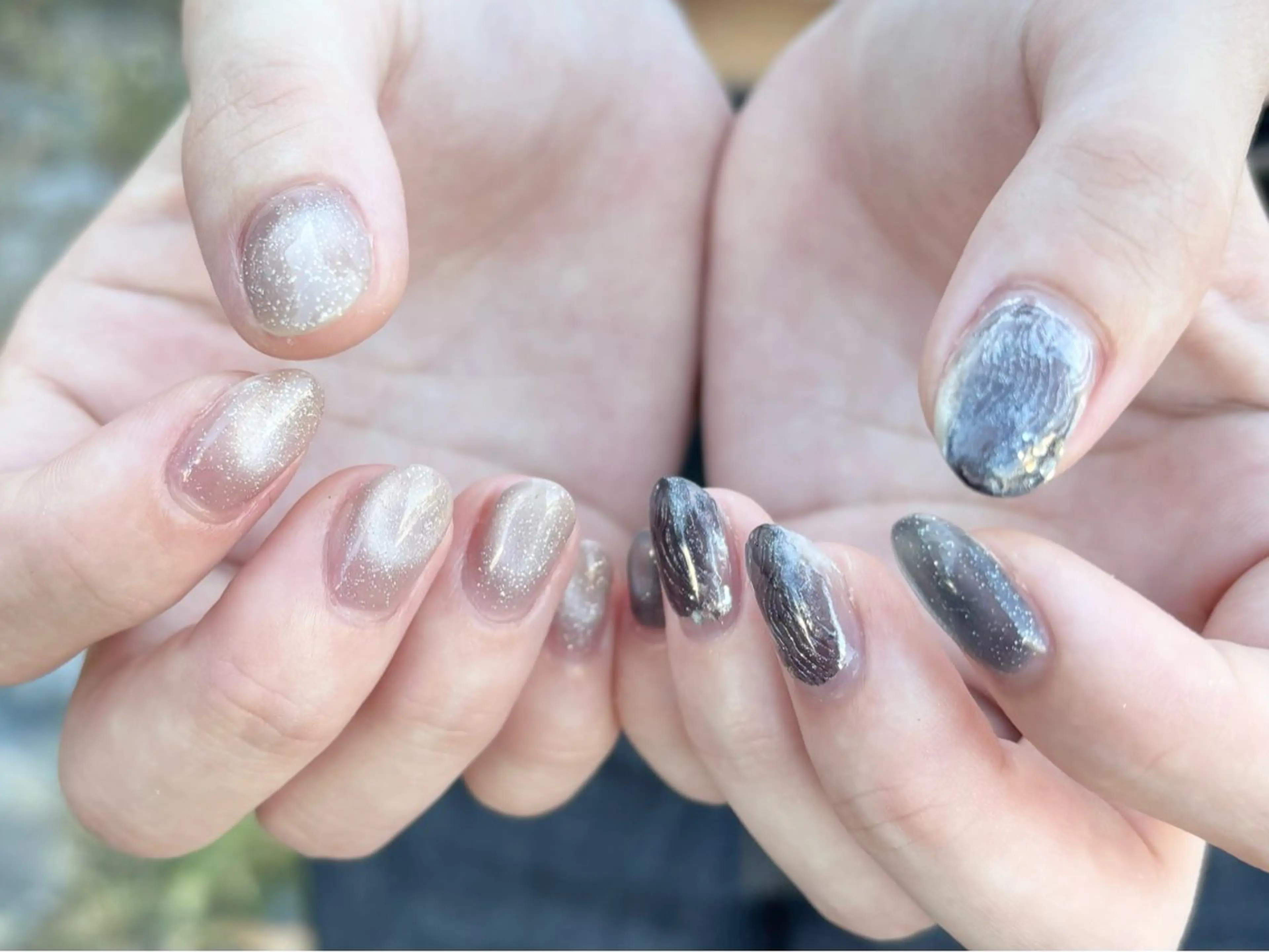 ネイル ハンドネイル 倉地 こころのネイルデザイン