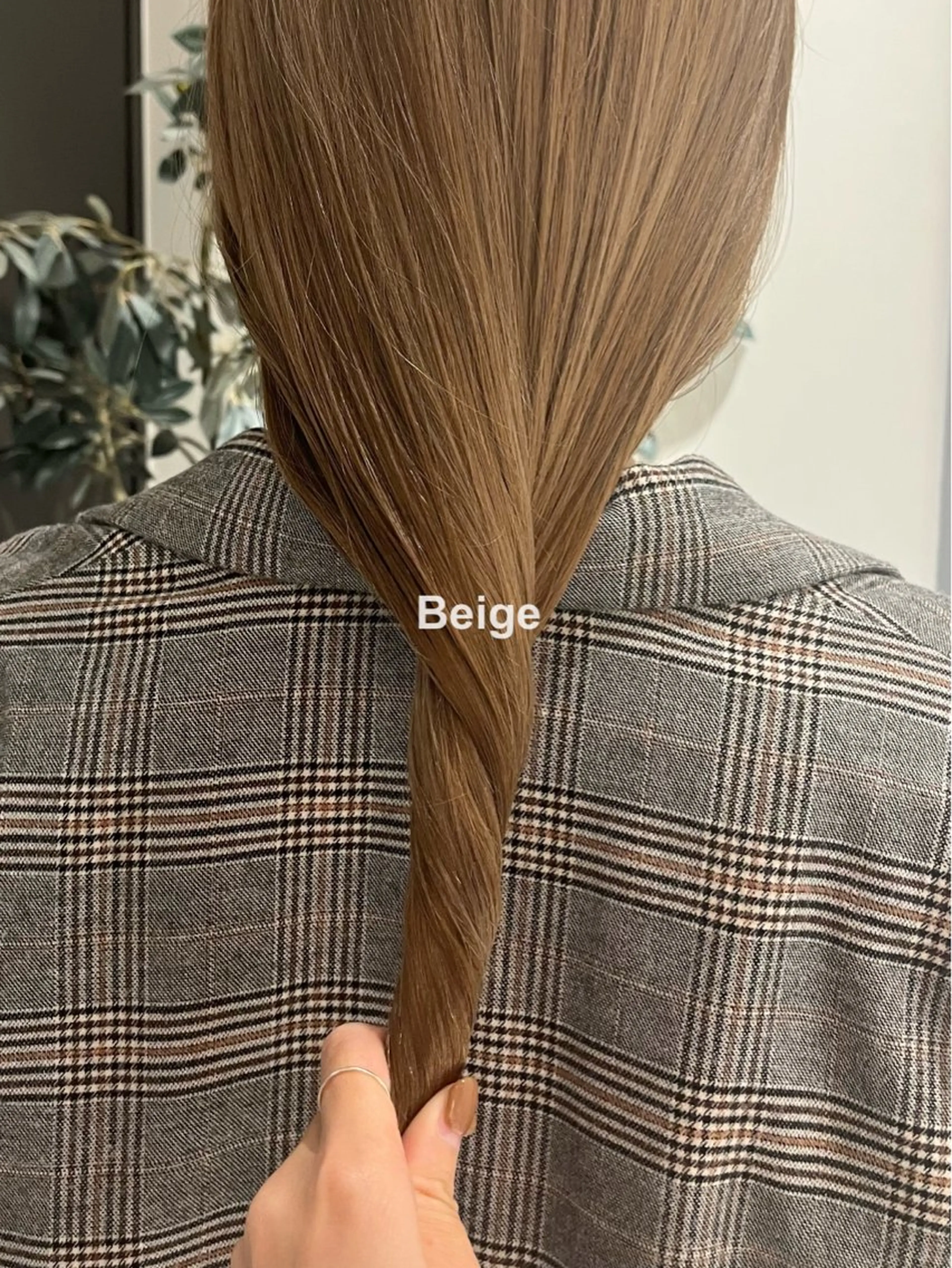 ロング カラー RINA🧤 デザインとボブのヘアスタイル