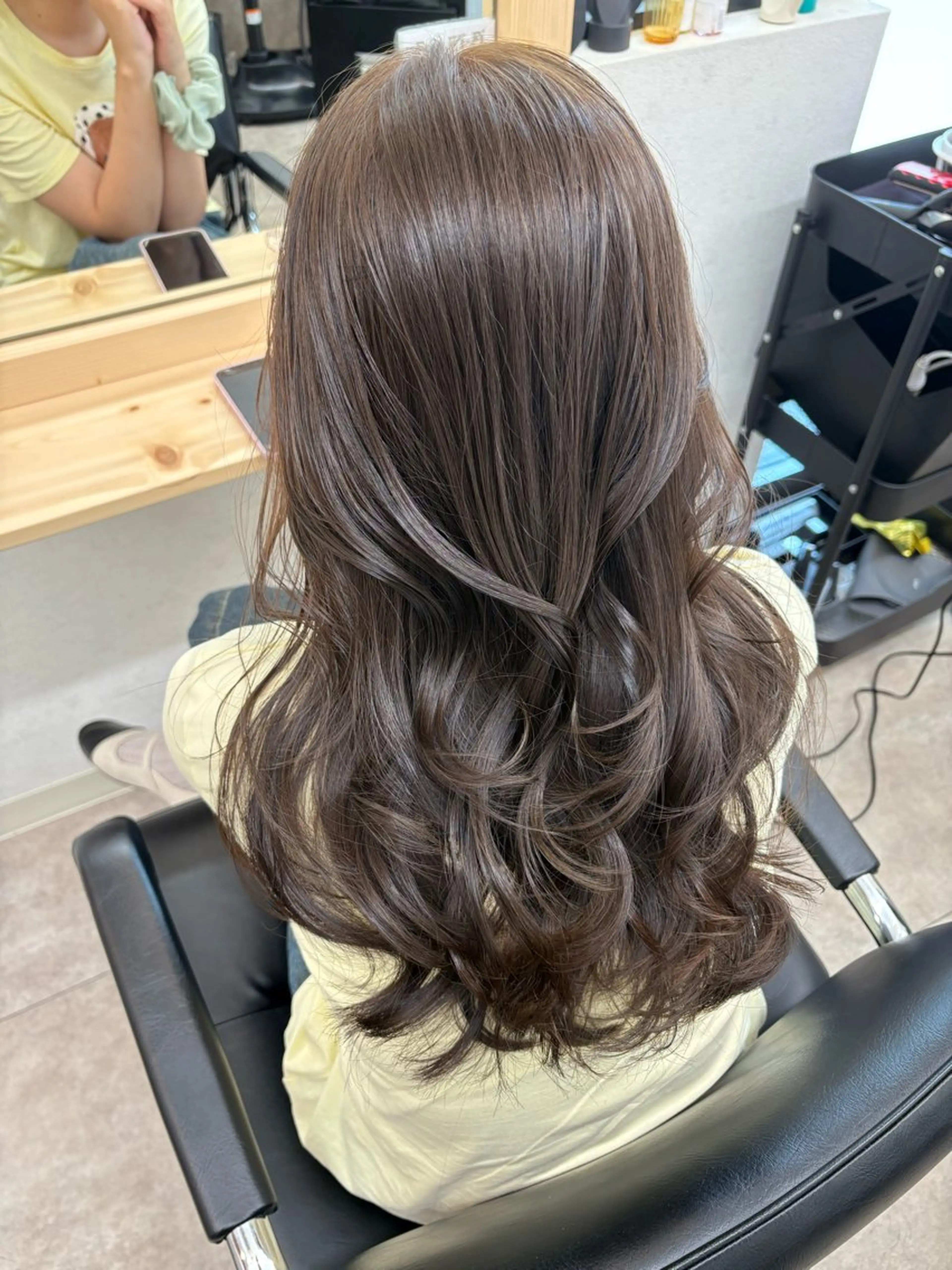 ロング カット ヘアカラー 【髪質改善✨】 sanaのヘアスタイル