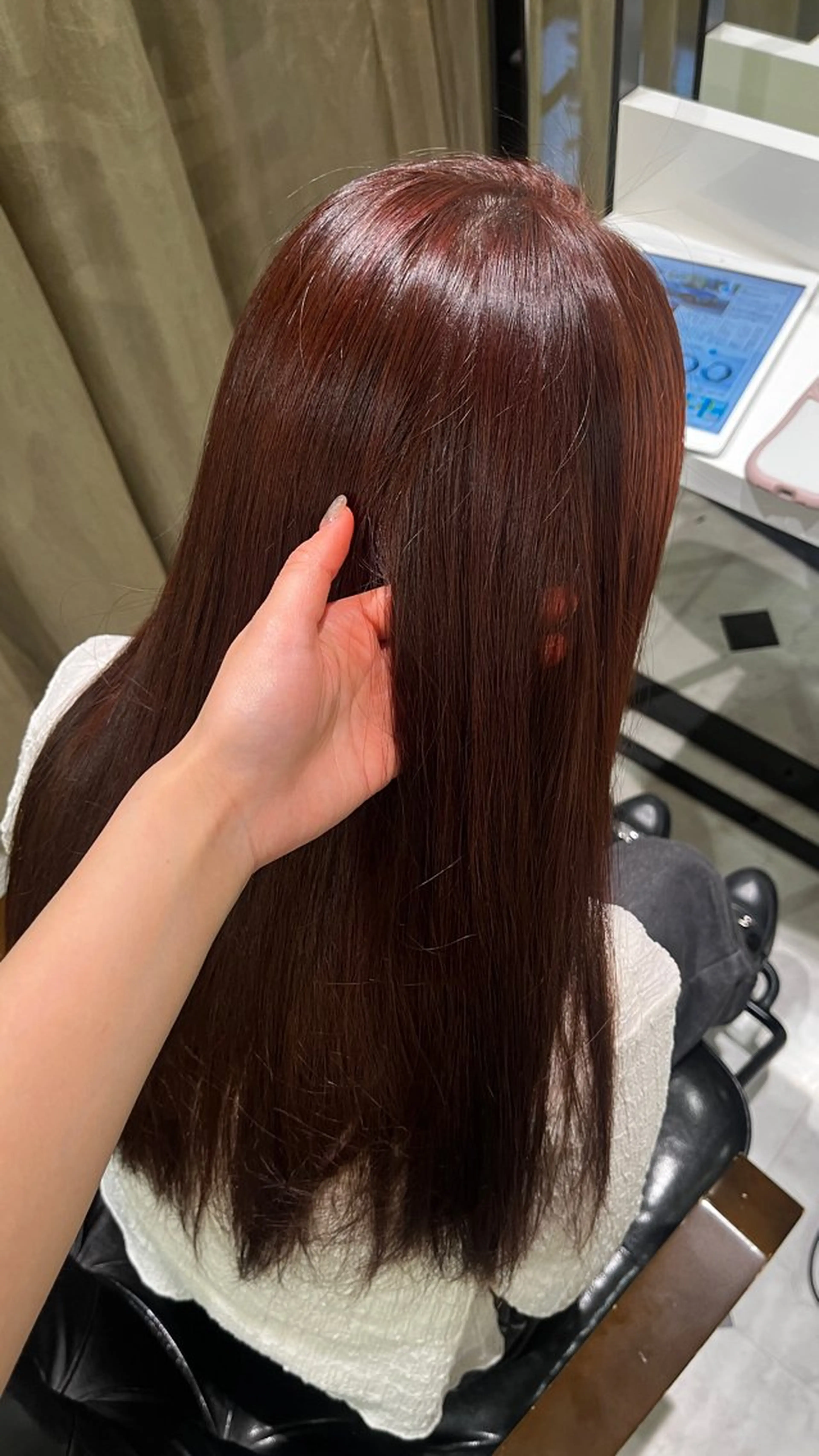 ロング カラー ヘアカラー トリートメント PELE/ハイトーン /NATSUKIのヘアスタイル