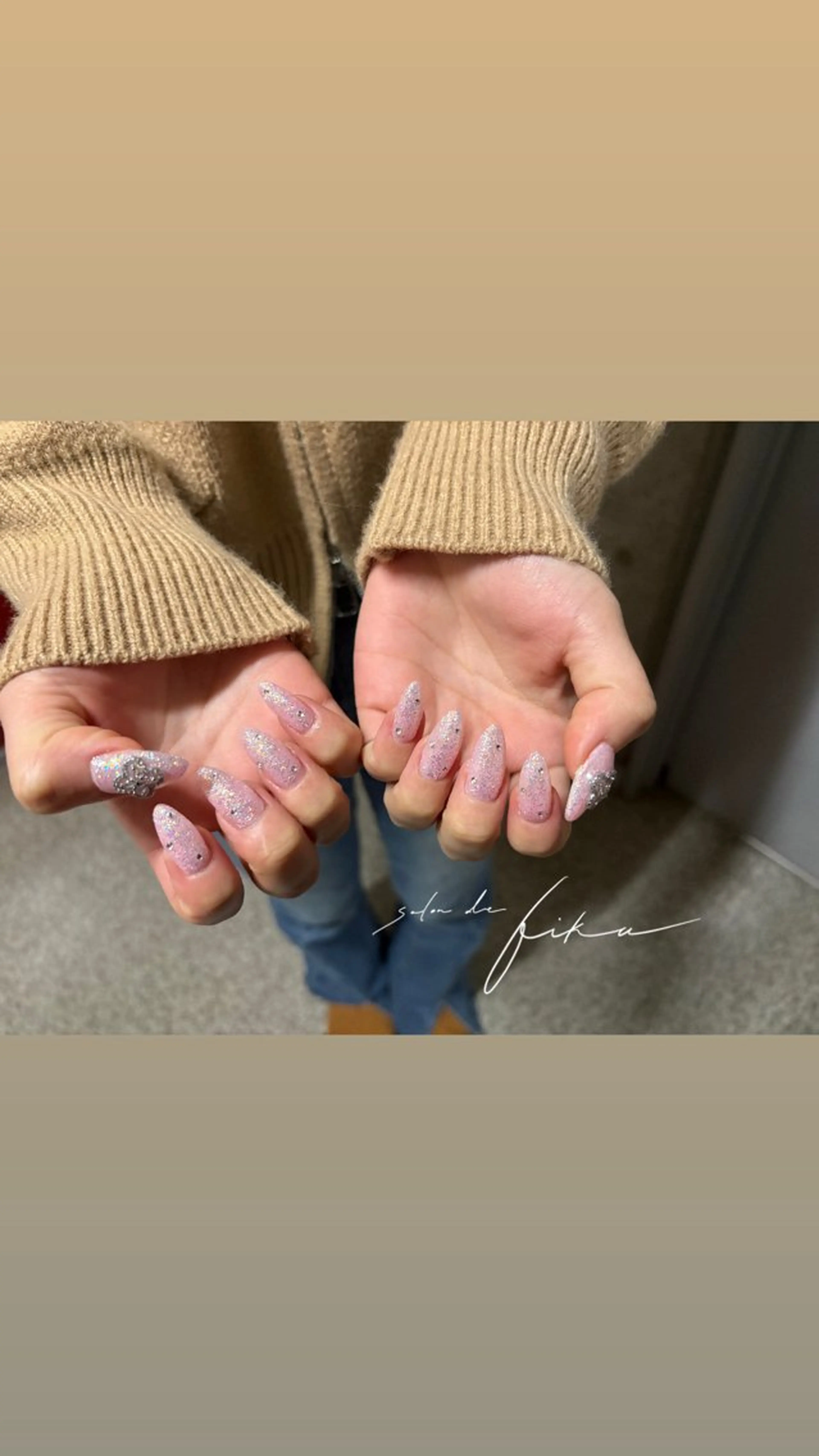 ネイル ハンドネイル 武智日々花 【パラジェル取扱店】のネイルデザイン