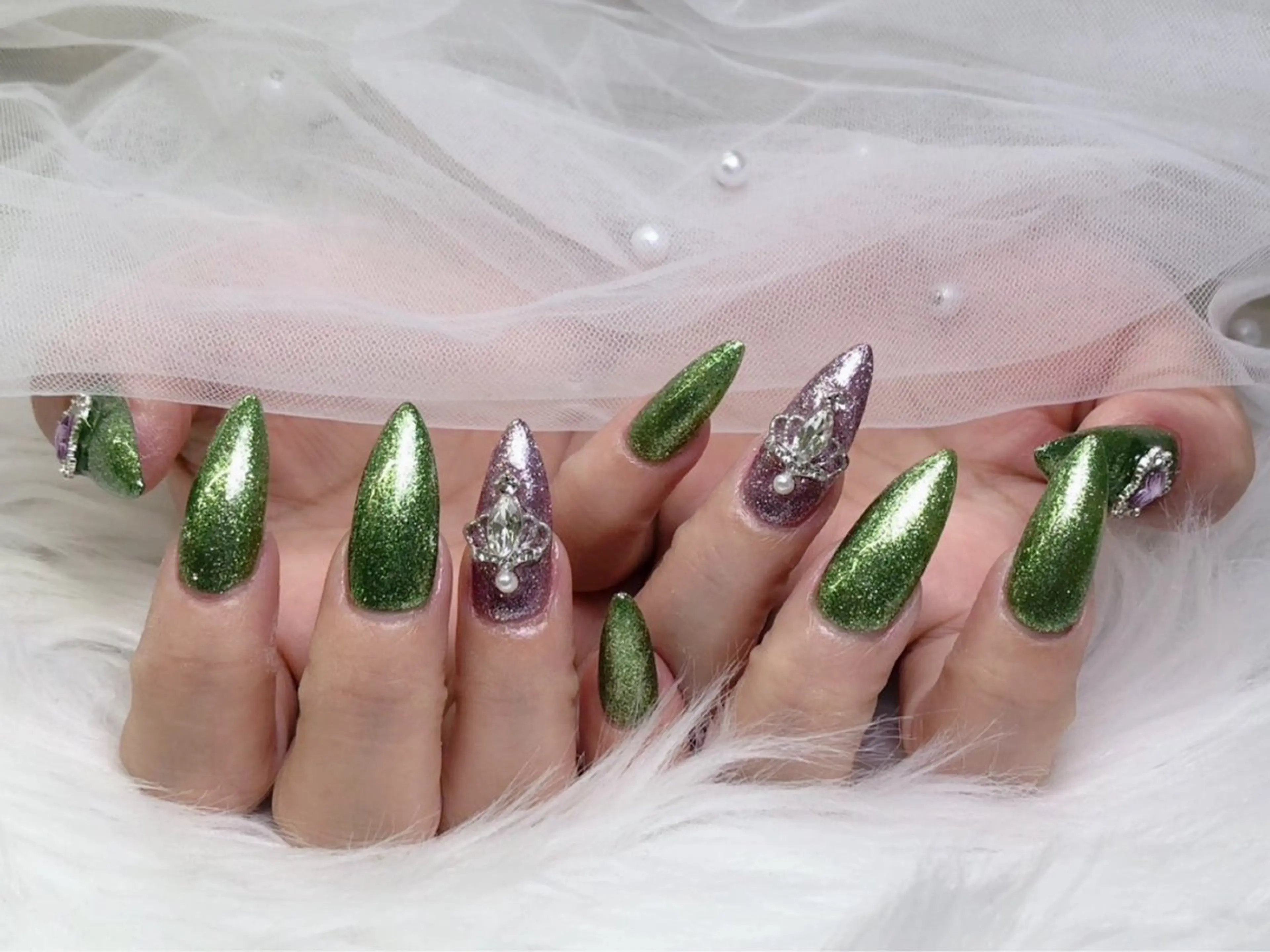 ネイル lucky nail 歌舞伎町のネイルデザイン