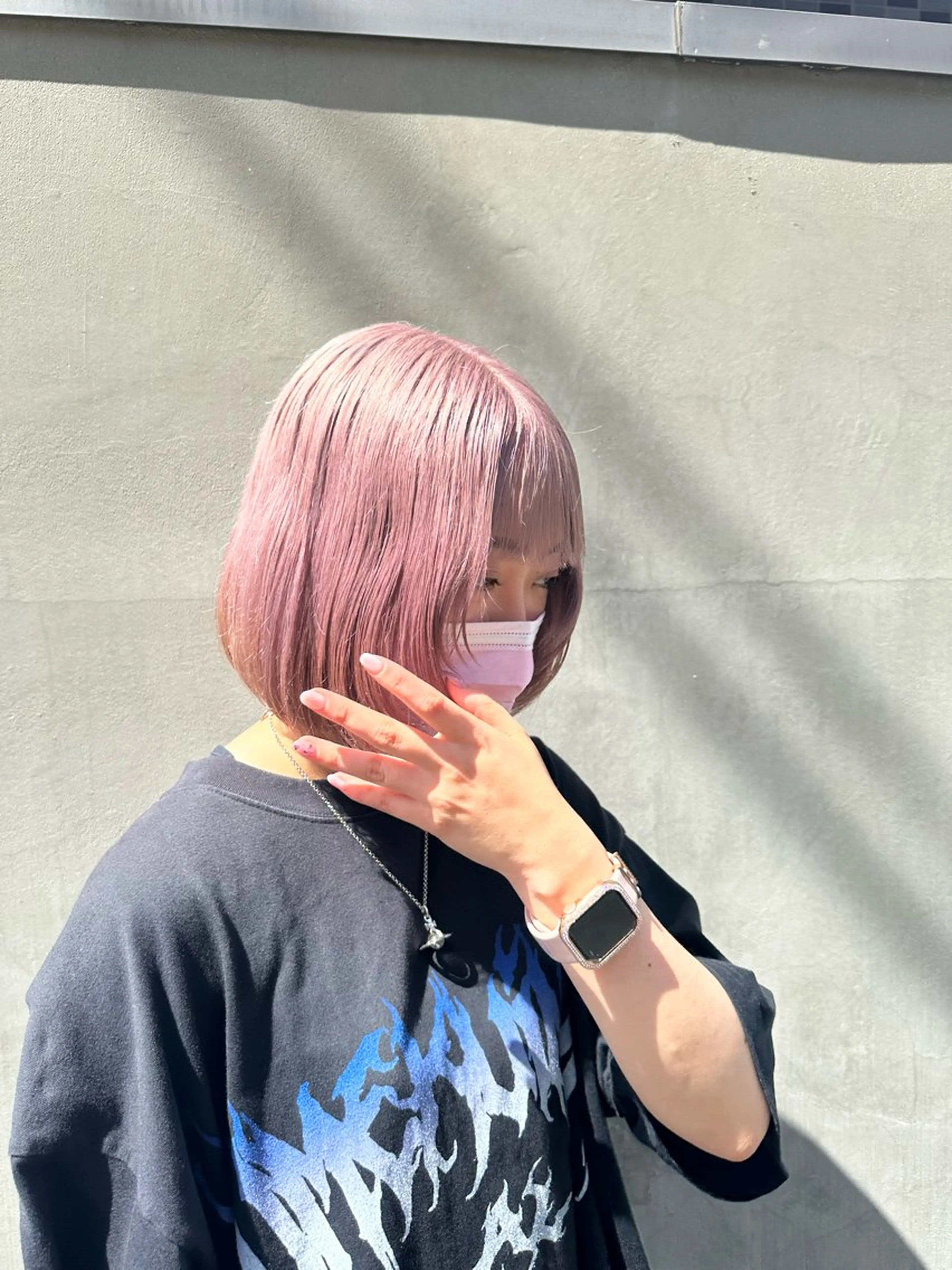 ミディアム カラー 艶カラー/韓国風ヘア 🐈⬛sofy🐾のヘアスタイル