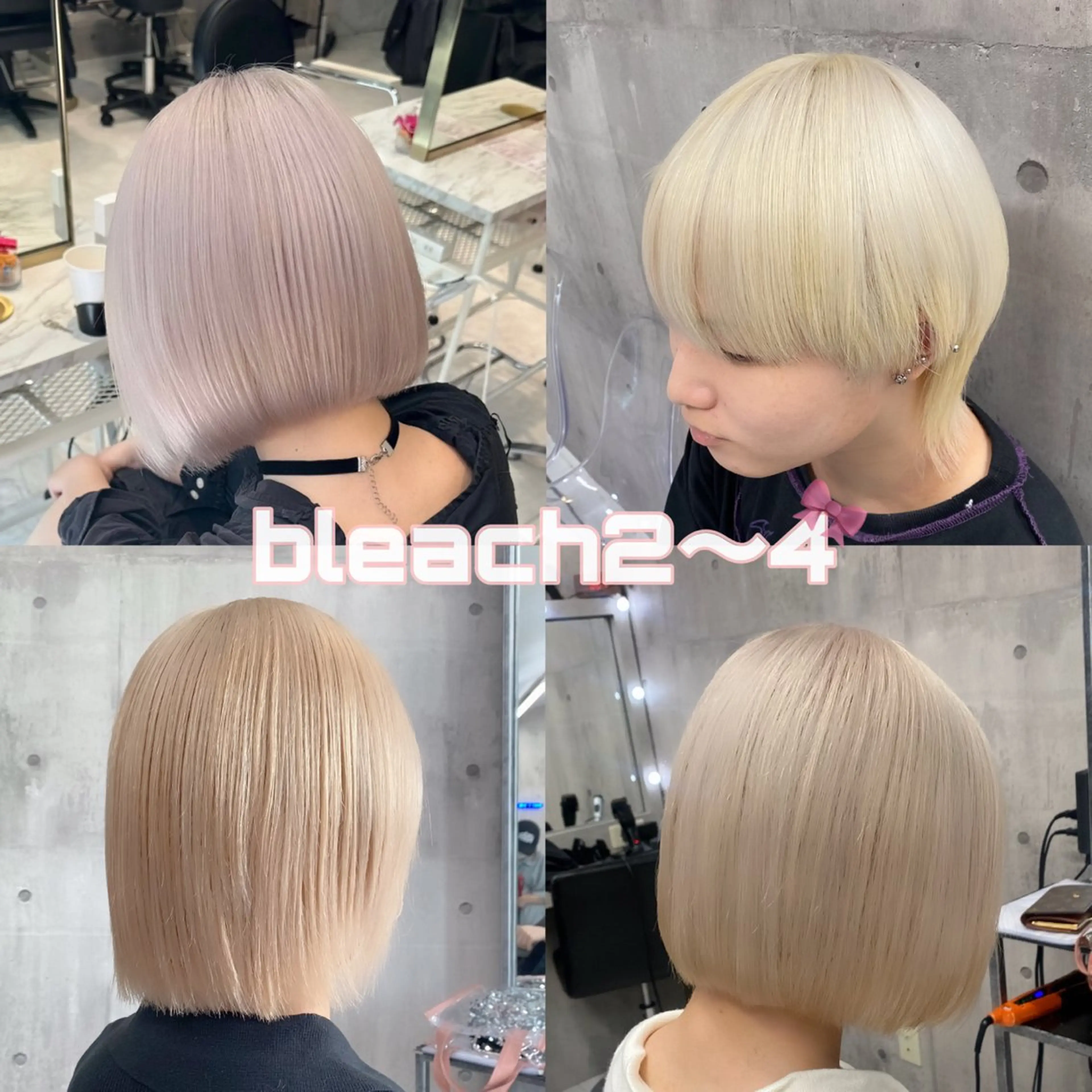 ショート カラー ヘアアレンジ メンズ ヘアカラー のん🎀ハイトーン/ レイヤーカット🐳のヘアスタイル