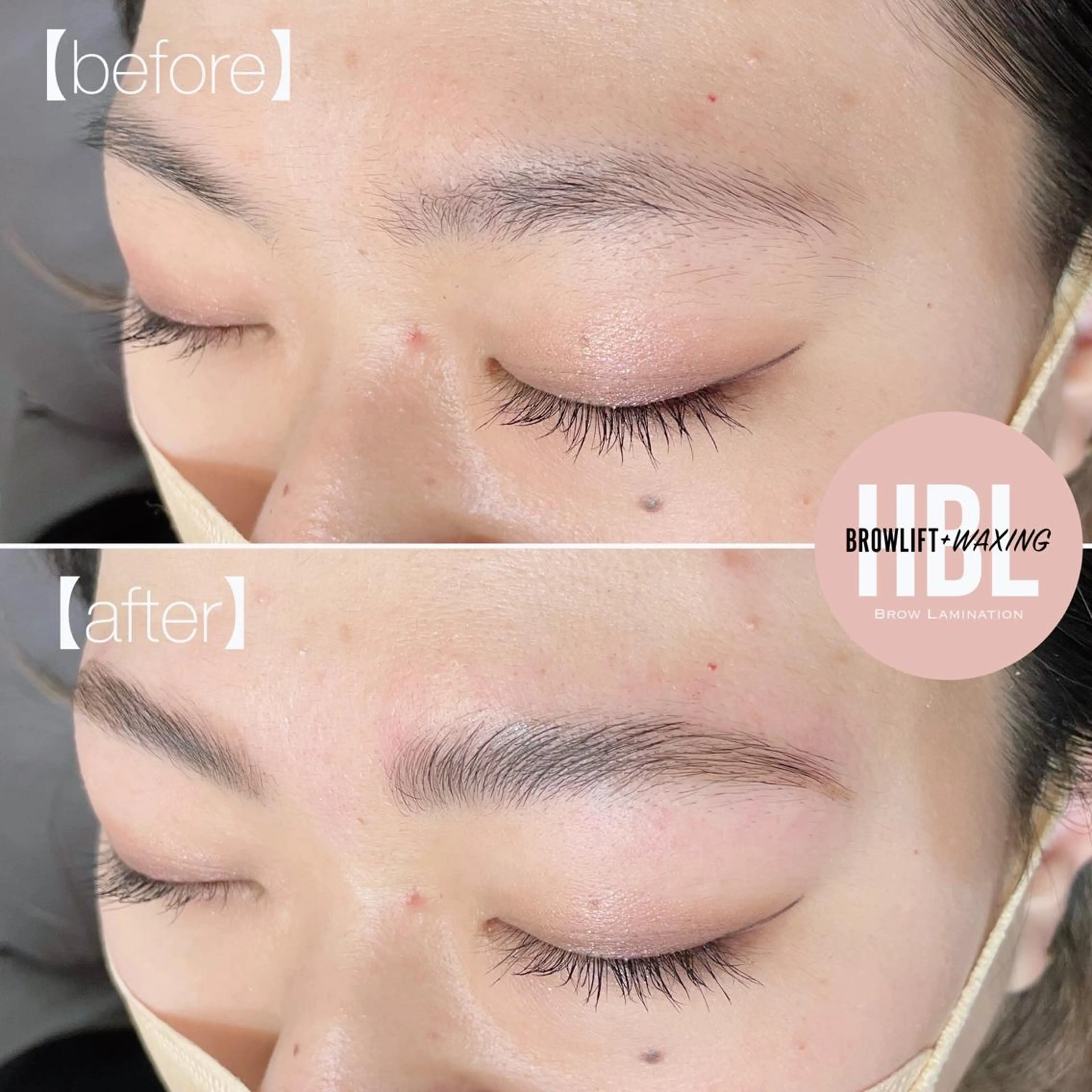 アイブロウ ハリウッドブロウリフト ワックス脱毛 その他(アイブロウ) 元木 友理のマツエク・マツパデザイン