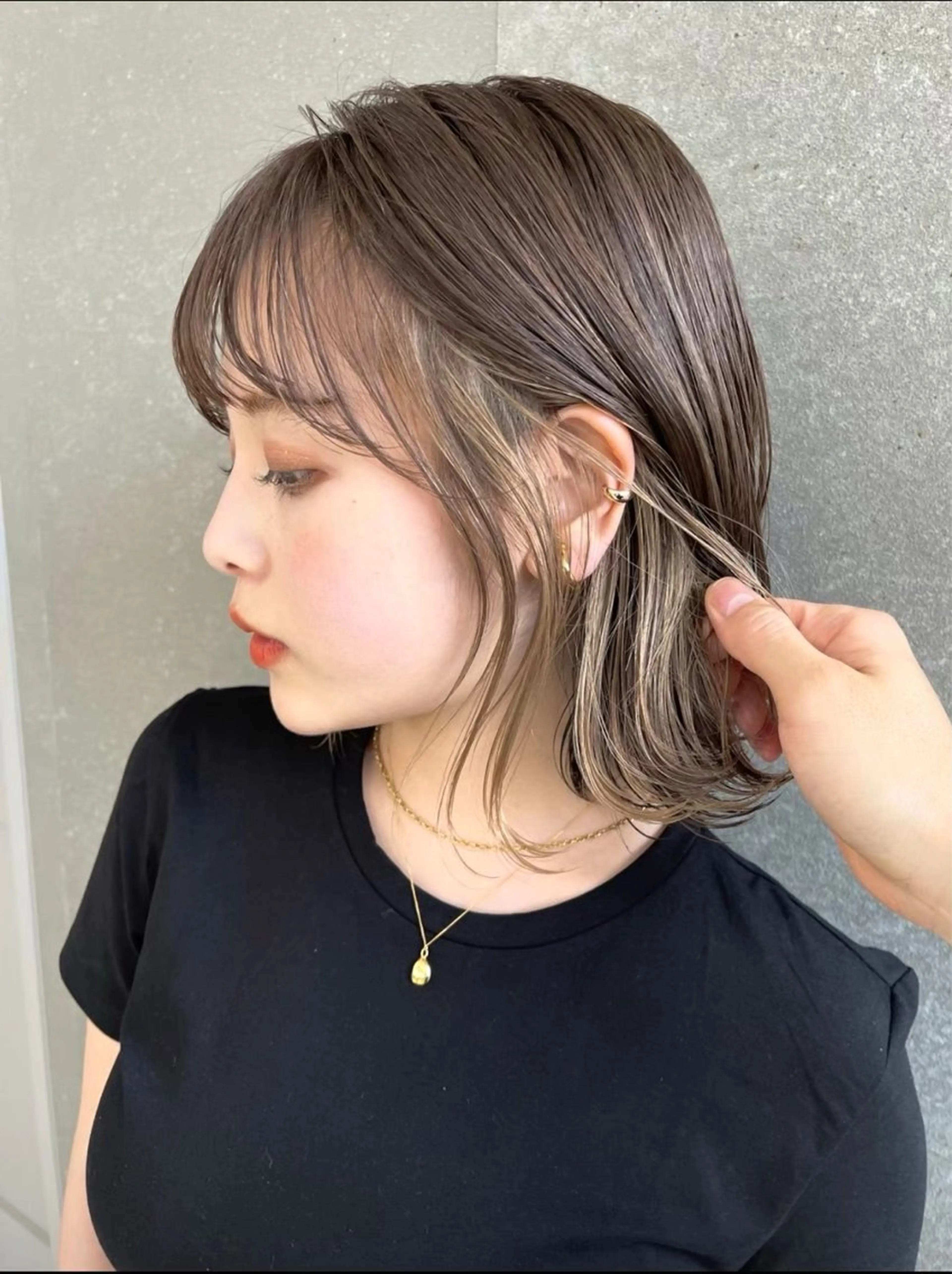 カラー インナーカラー COALL nex the salon所属・Riria✨ 透明感カラーのヘアスタイル
