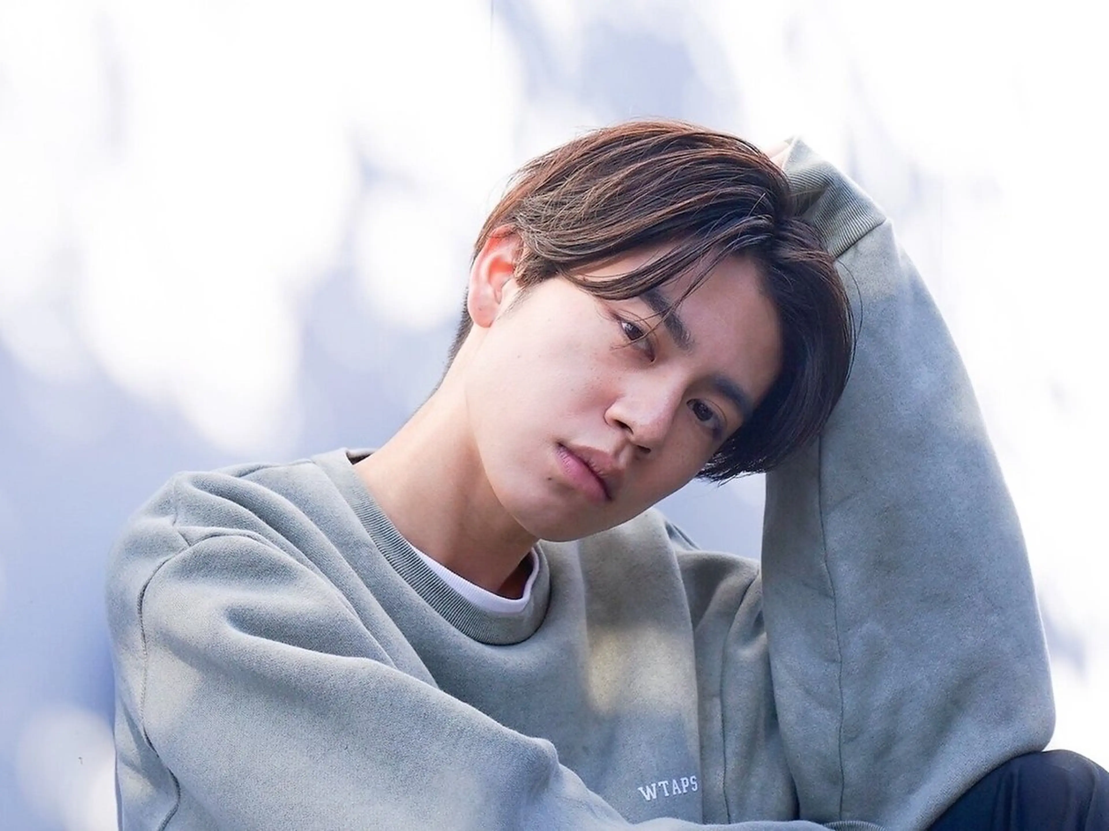 《メンズカット✂️》カットシャンプー＋眉カット🌈4000円＃ツーブロック＃メンズパーマ＃スパイラル＃ツイスト＃マッシュの写真