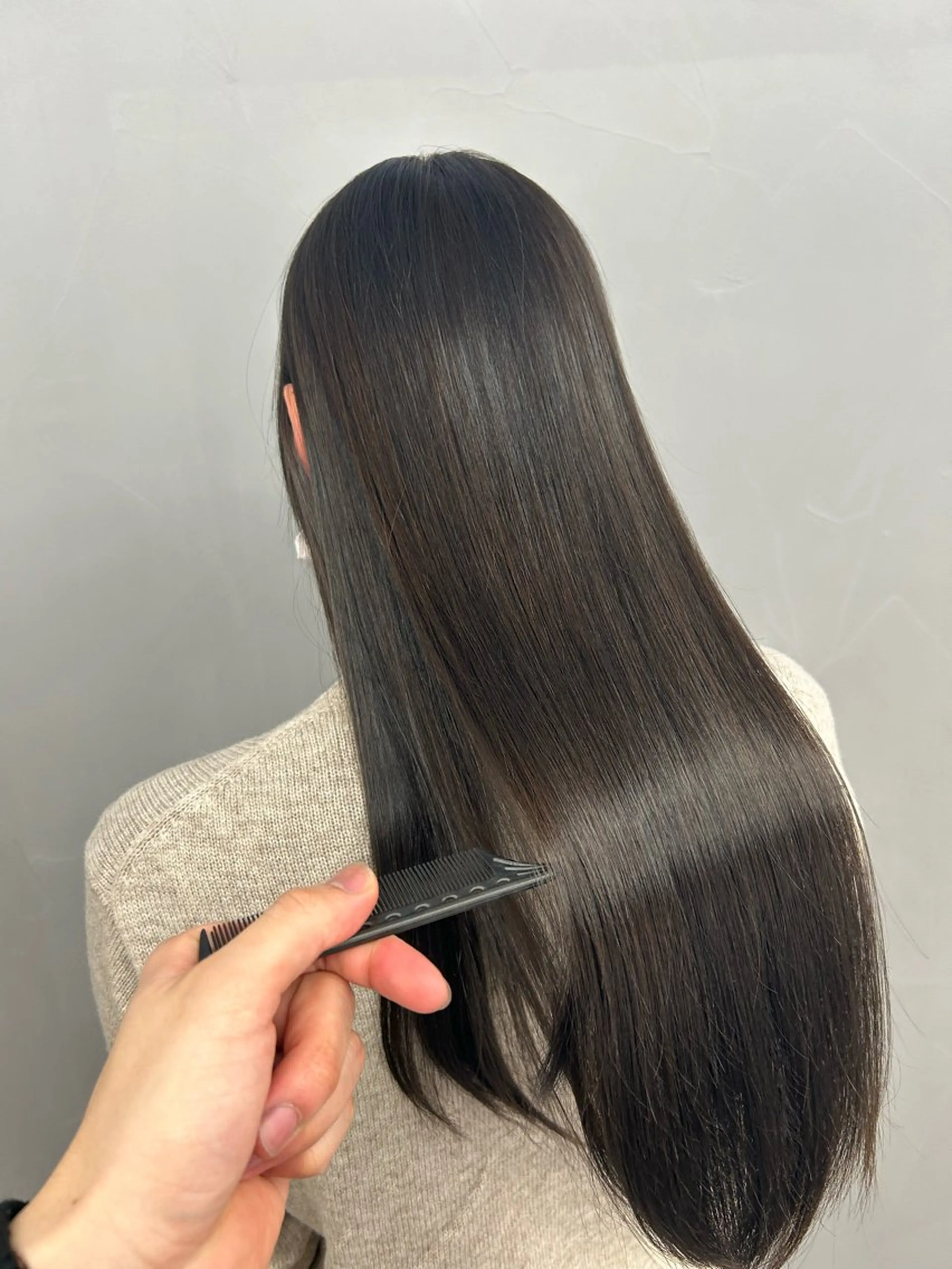 ロング 【ボブ/縮毛矯正 /髪質改善】motoのヘアスタイル