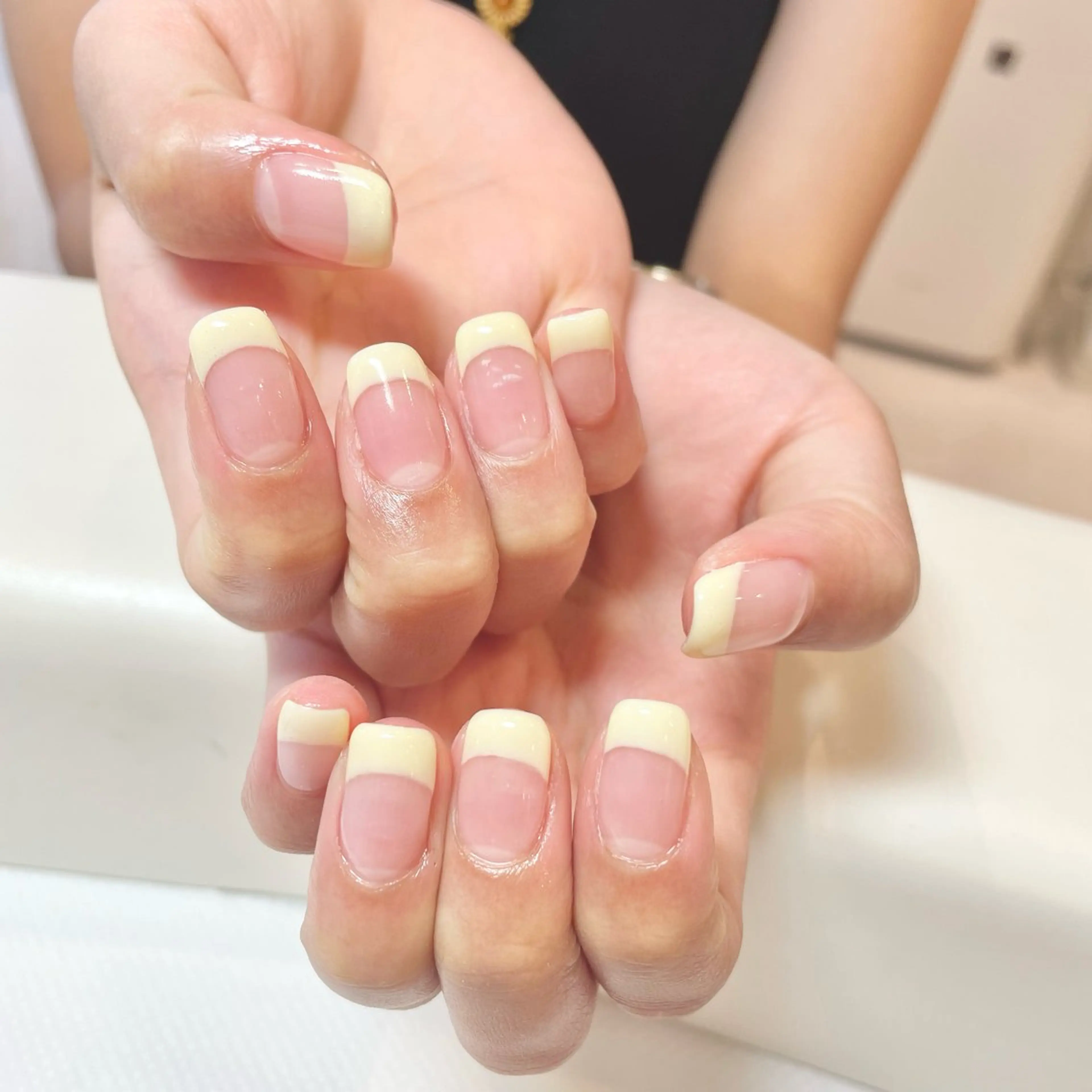ネイル フレンチネイル nail salon abbie所属・abbie omiのネイルデザイン