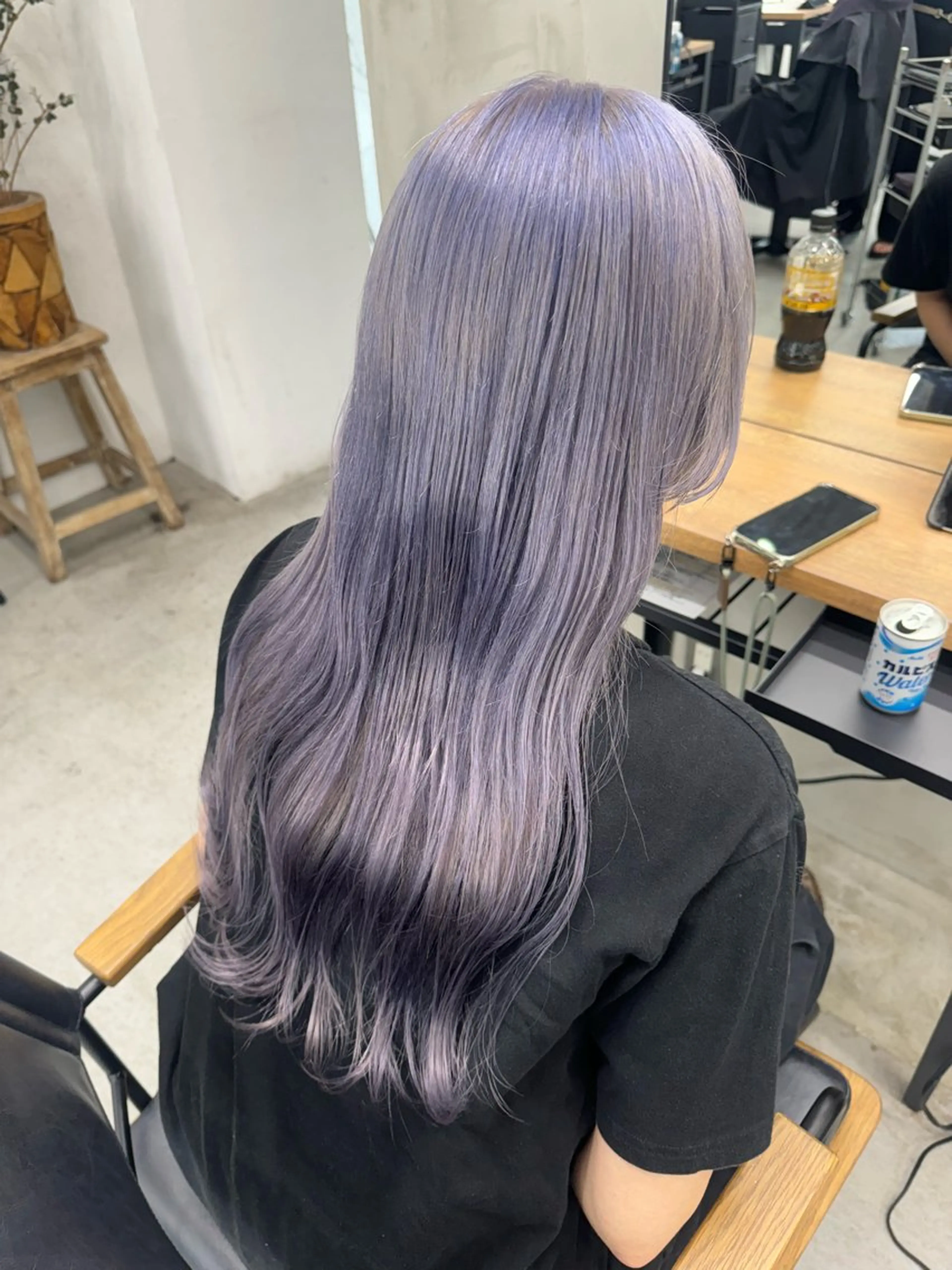 ミディアム カラー ヘアカラー トリートメント Rico / bob/グレージュのヘアスタイル