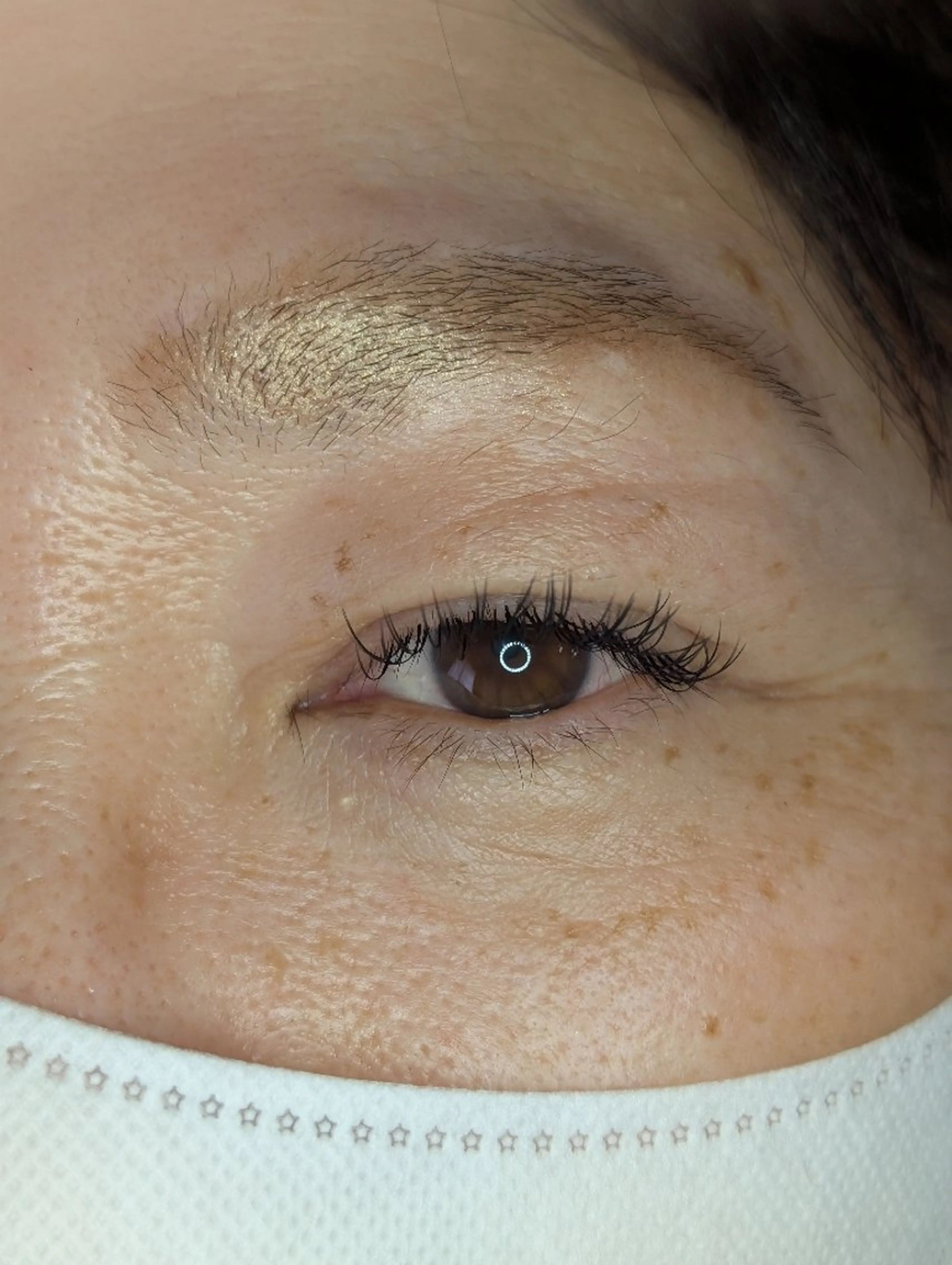 マツエク・マツパ Cカール フラットラッシュ マツエク EYELASH lino　合志市のマツエク・マツパデザイン