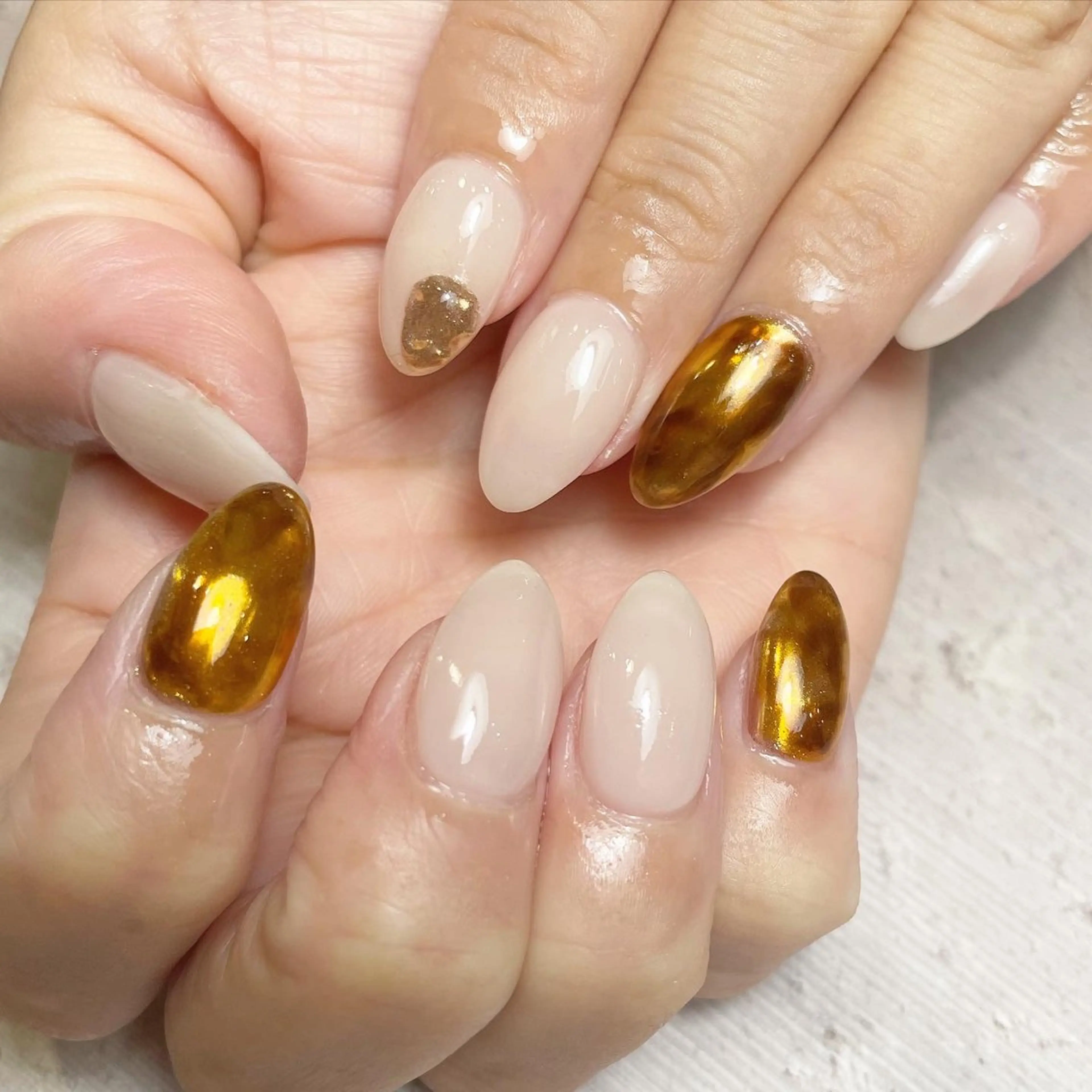 ネイル ハンドネイル nail&eyelash mate所属・京都/東向日/桂 ayumiのネイルデザイン