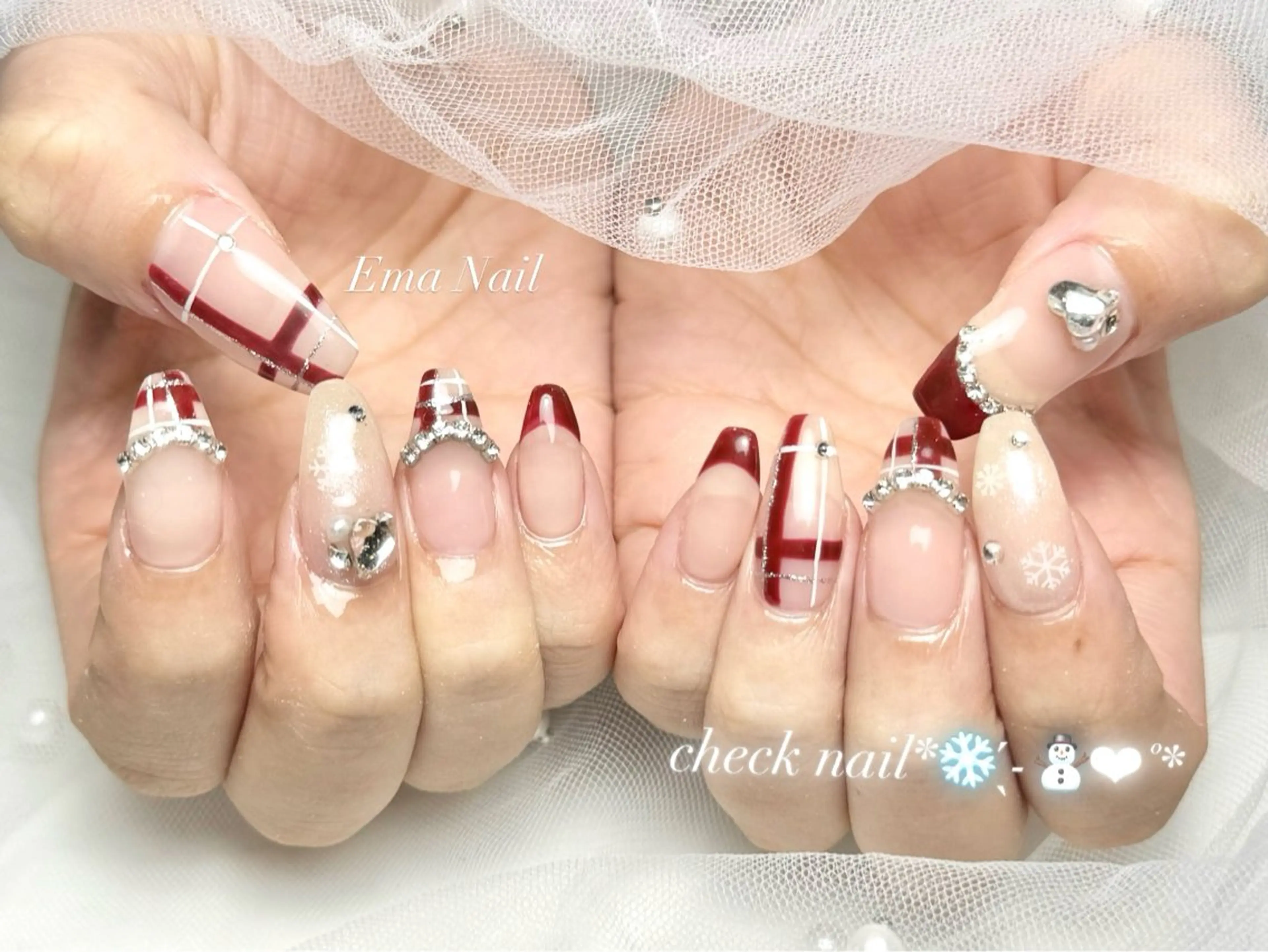 ネイル ハンドネイル EmaNail＋KIHAKUYA東大阪長瀬店所属・EmaNail YUIのネイルデザイン