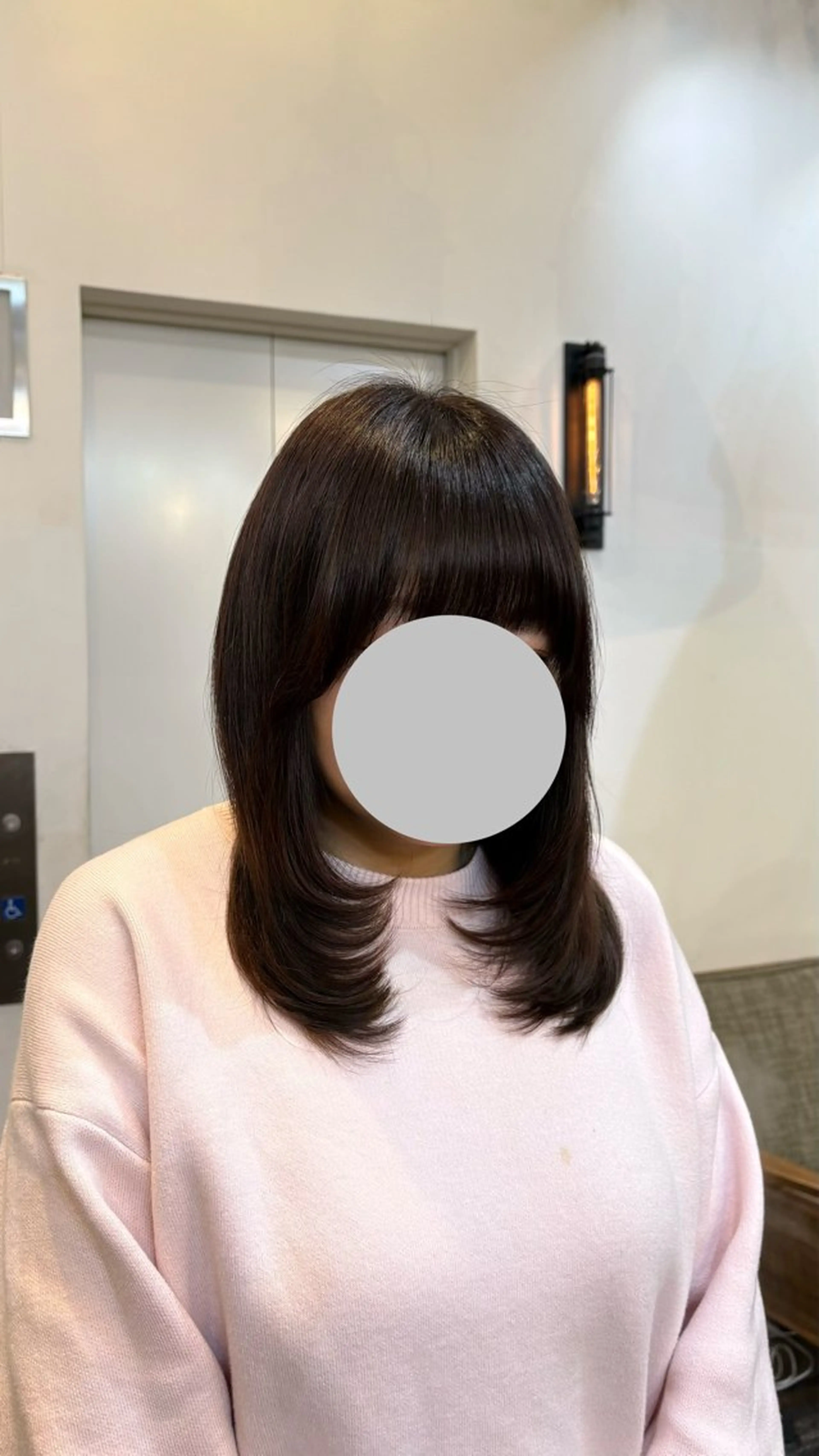 ロング 坂本菜摘 |レイヤーカットのヘアスタイル