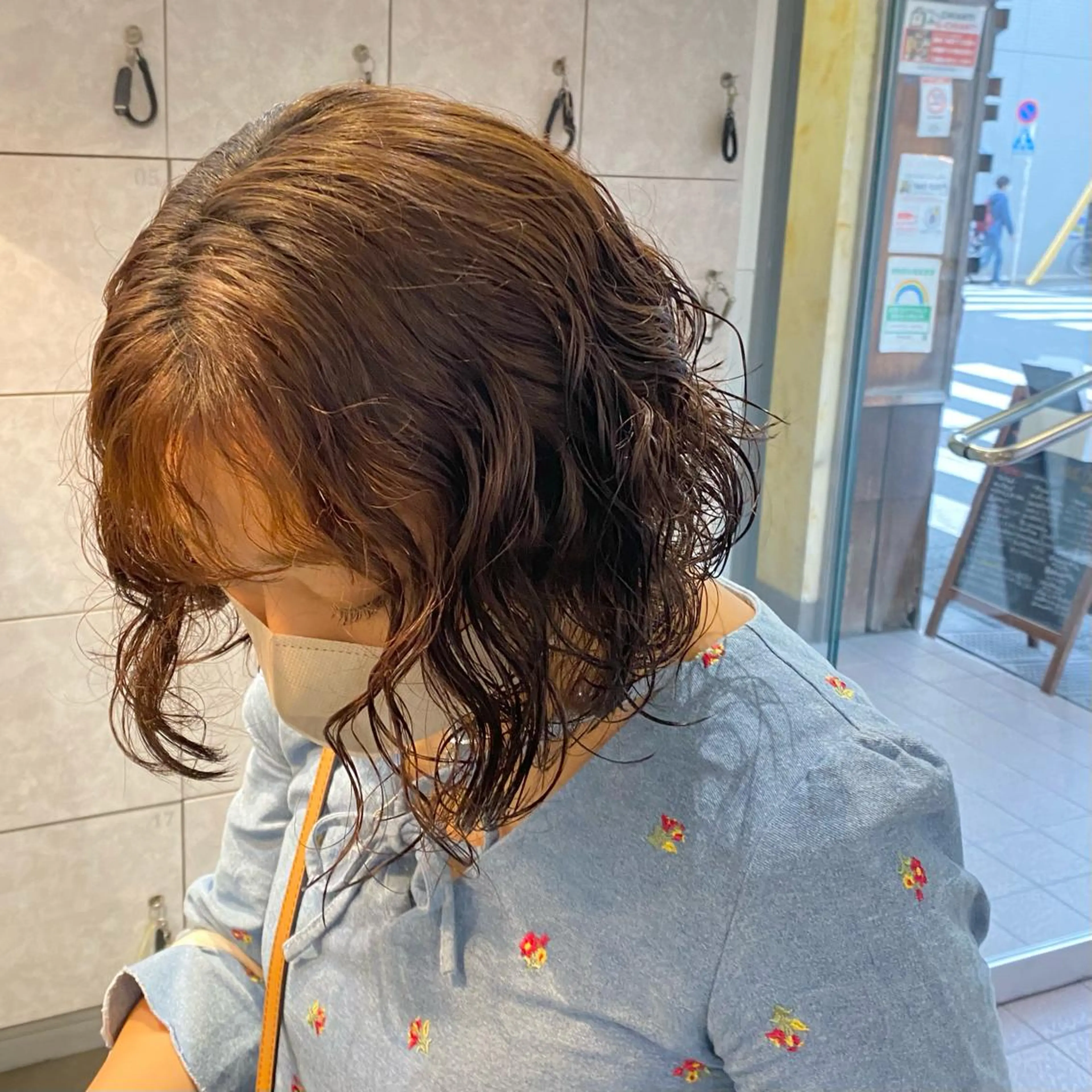 ショート パーマ 増子 祐太朗のヘアスタイル