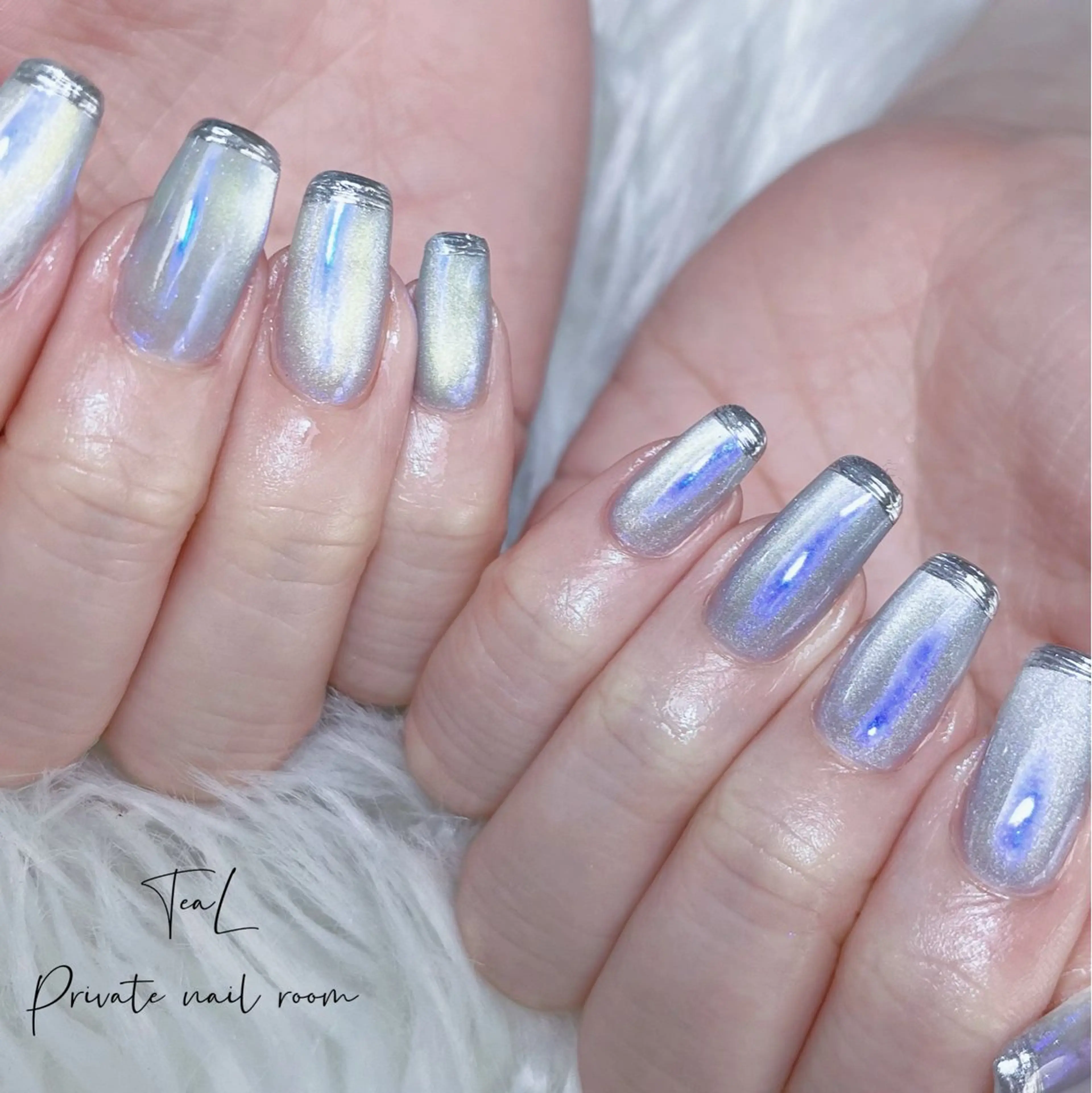 ネイル ハンドネイル TeaL nailのネイルデザイン