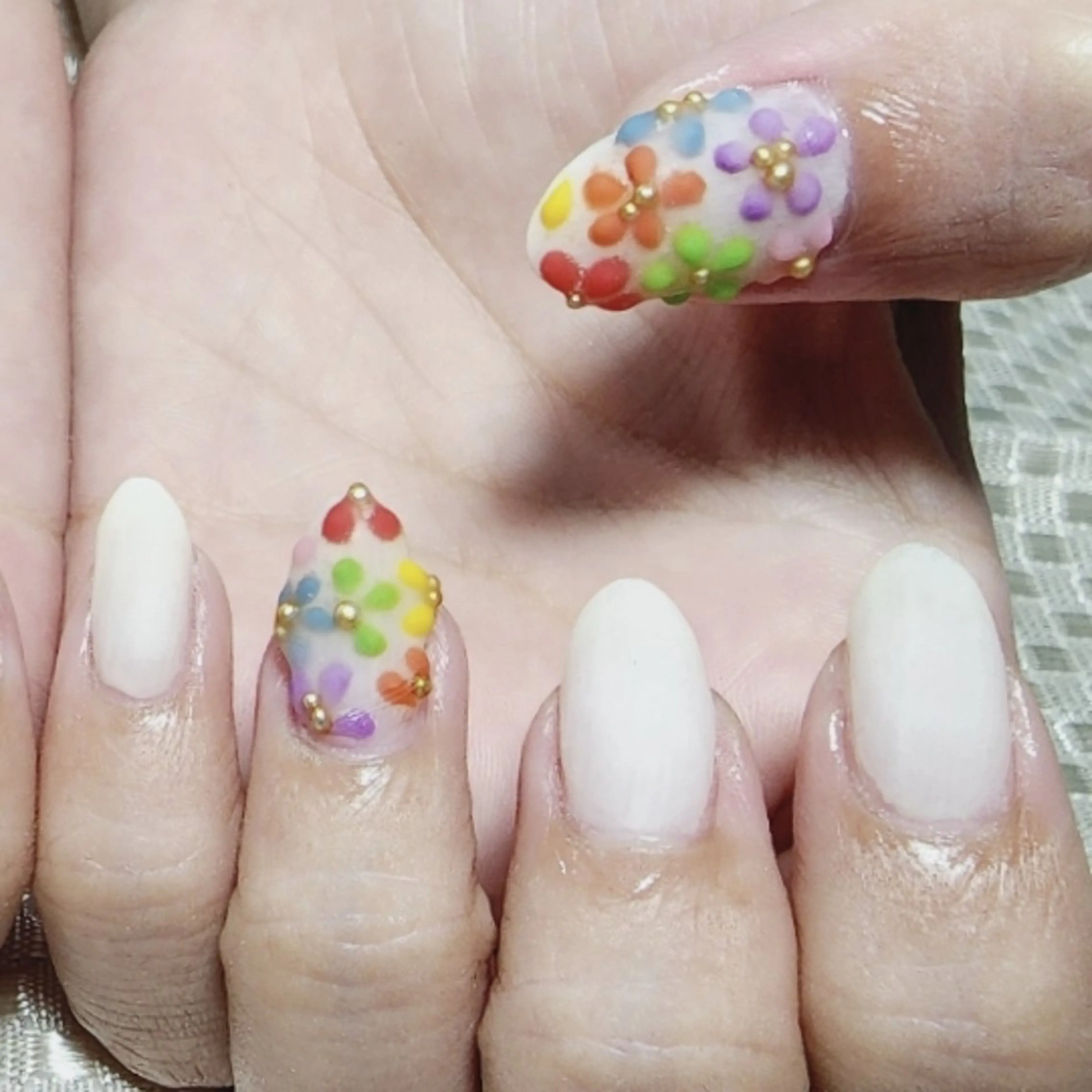 ネイル マットネイル もるみちゅ nail‪＆ジャグアのネイルデザイン