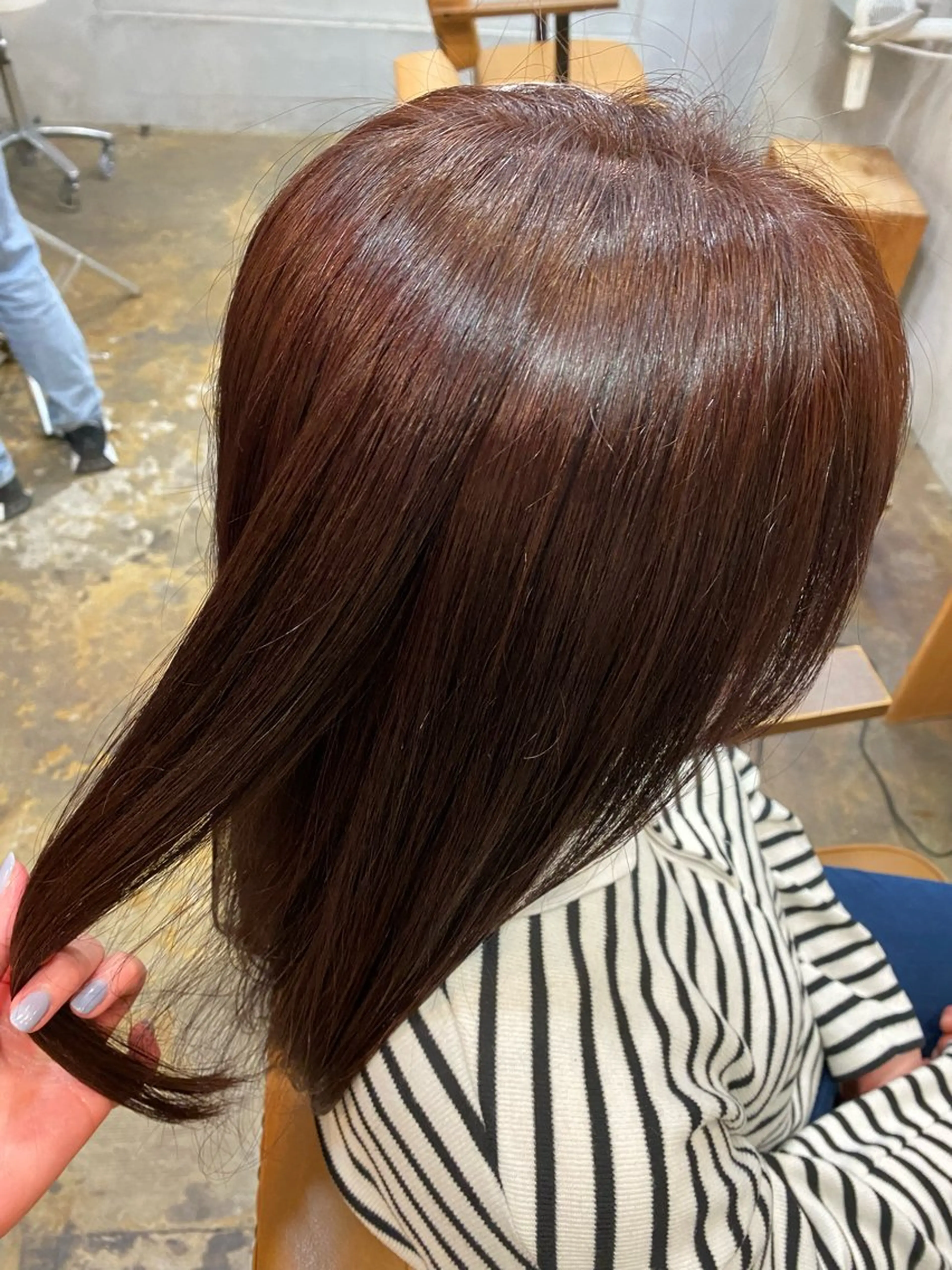 カラー ground branche 三好本店所属・中村 ひなののヘアスタイル