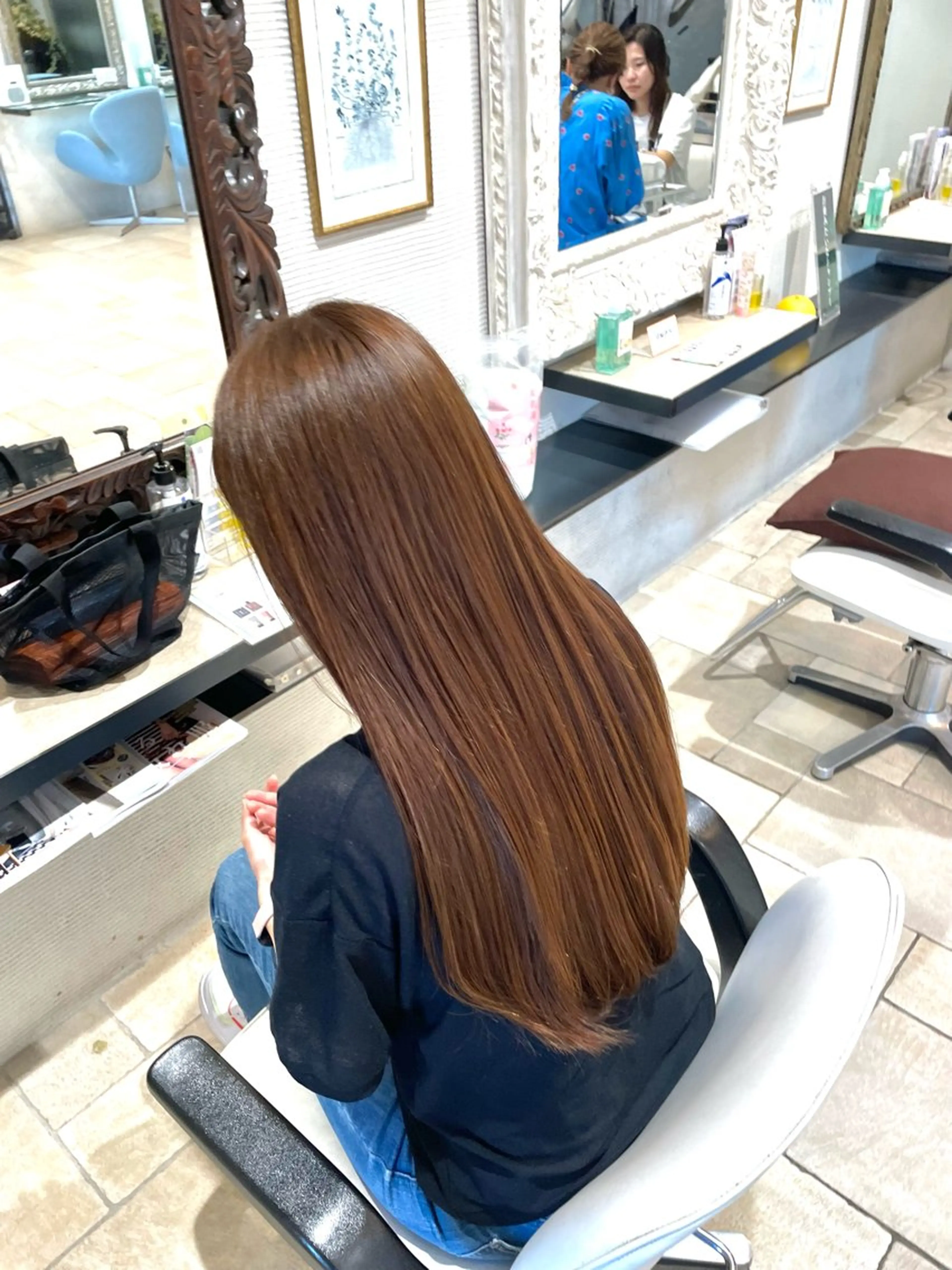 カラー ヘアカラー ハイライトデザイン 特化/表参道/みづきのヘアスタイル