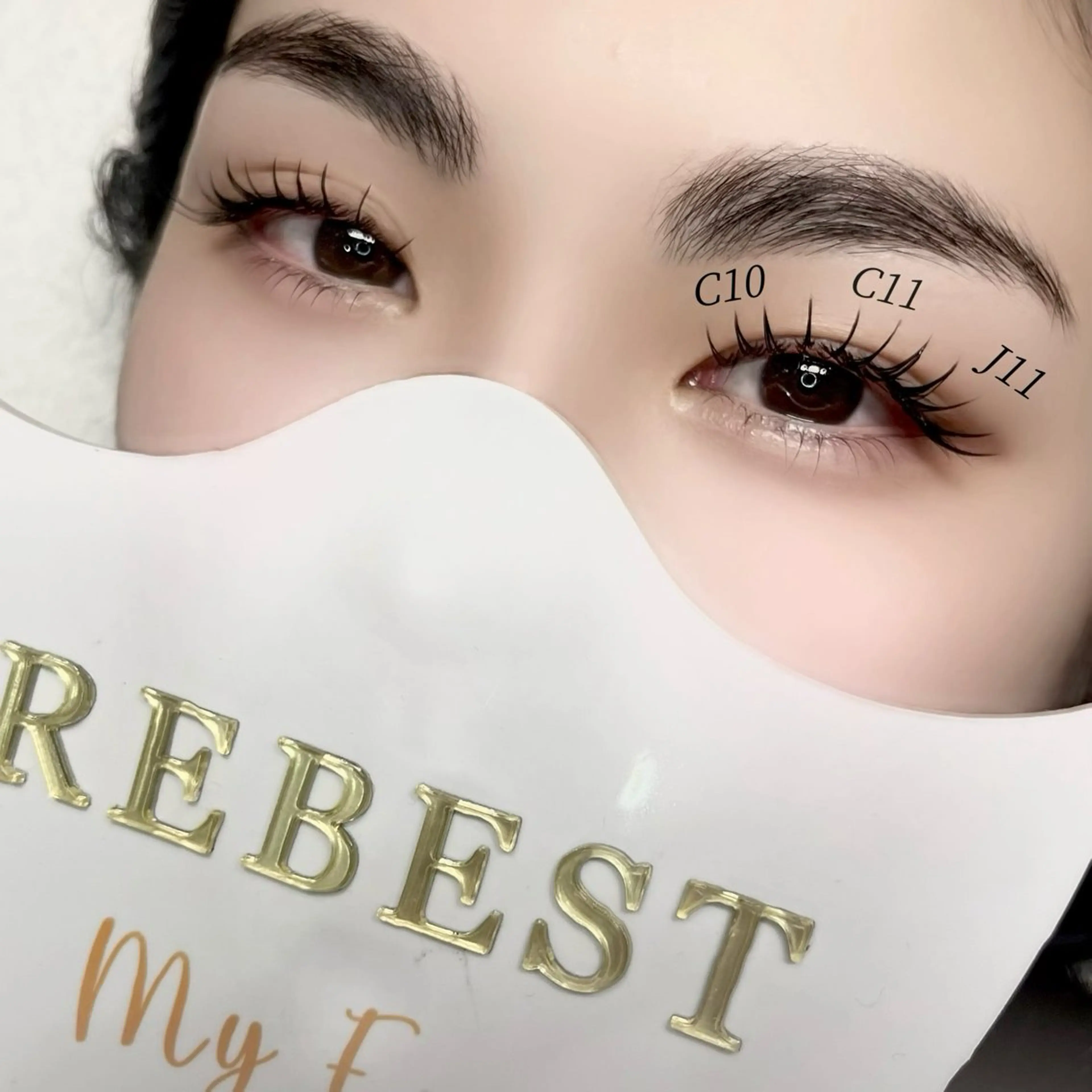 マツエク・マツパ REBEST Yuriのマツエク・マツパデザイン