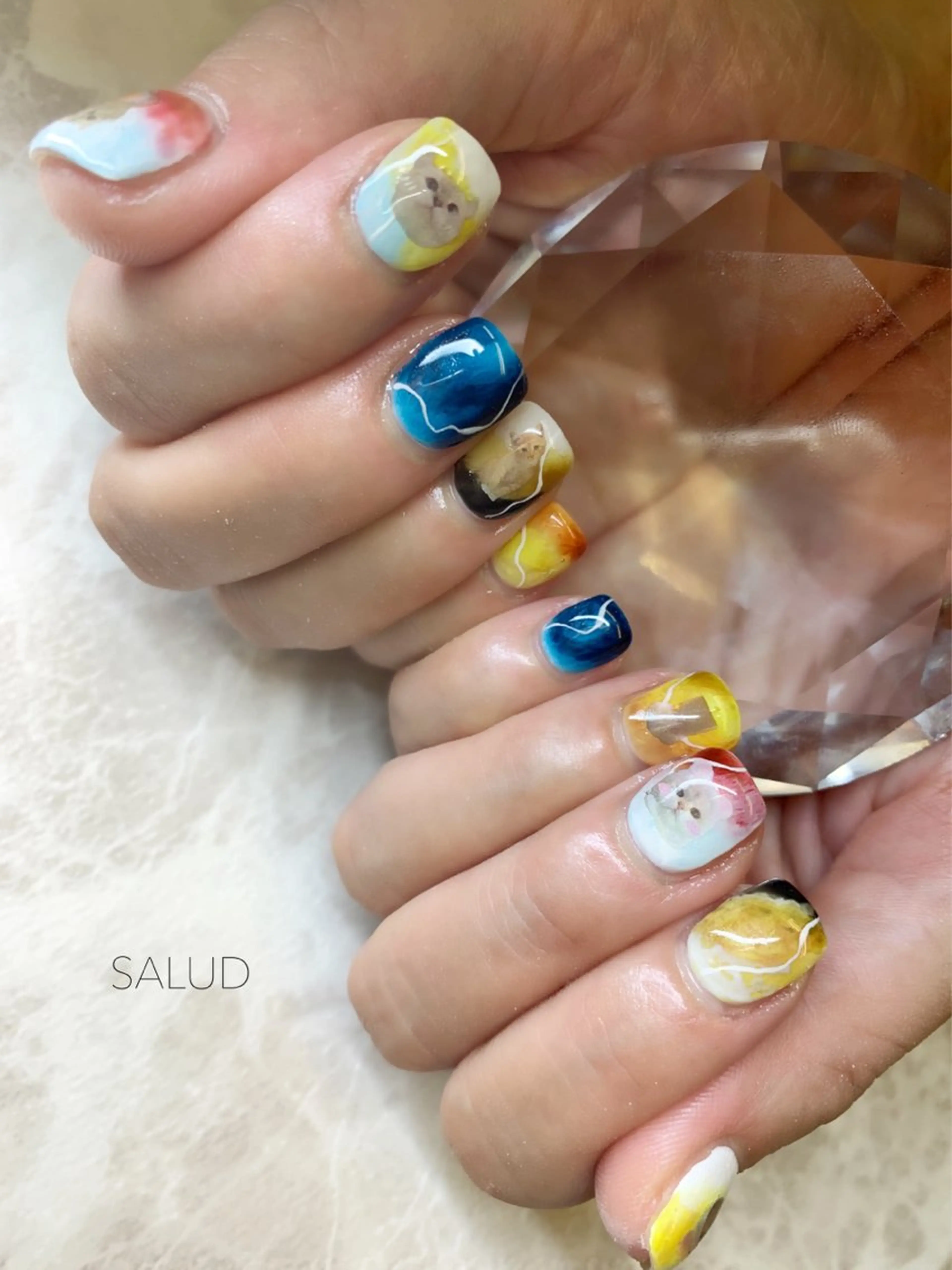 ネイル ハンドネイル Nail Salon SALUDのネイルデザイン