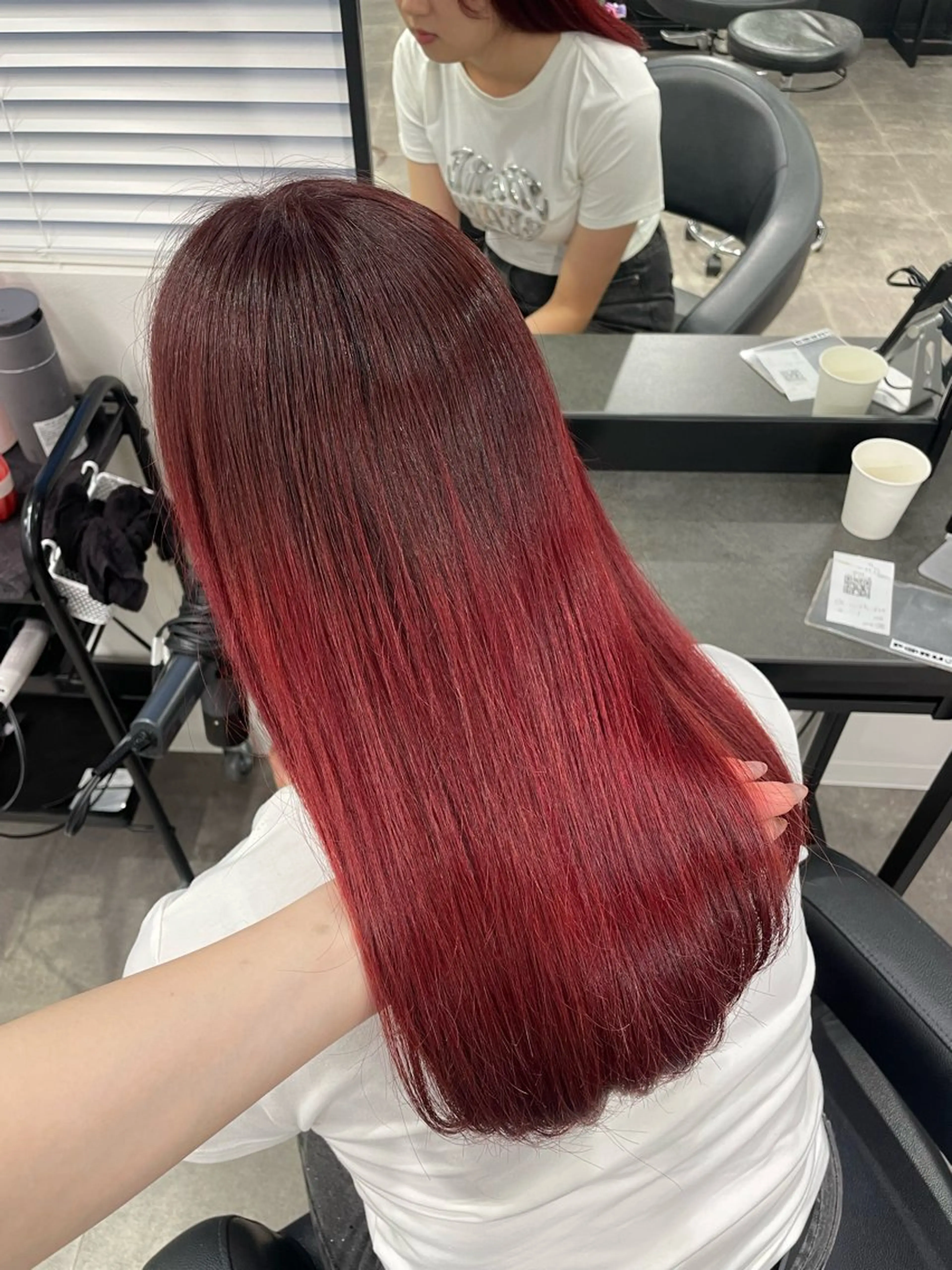 ロング カラー 🎀暖色/ラベンダー /paru🤍のヘアスタイル