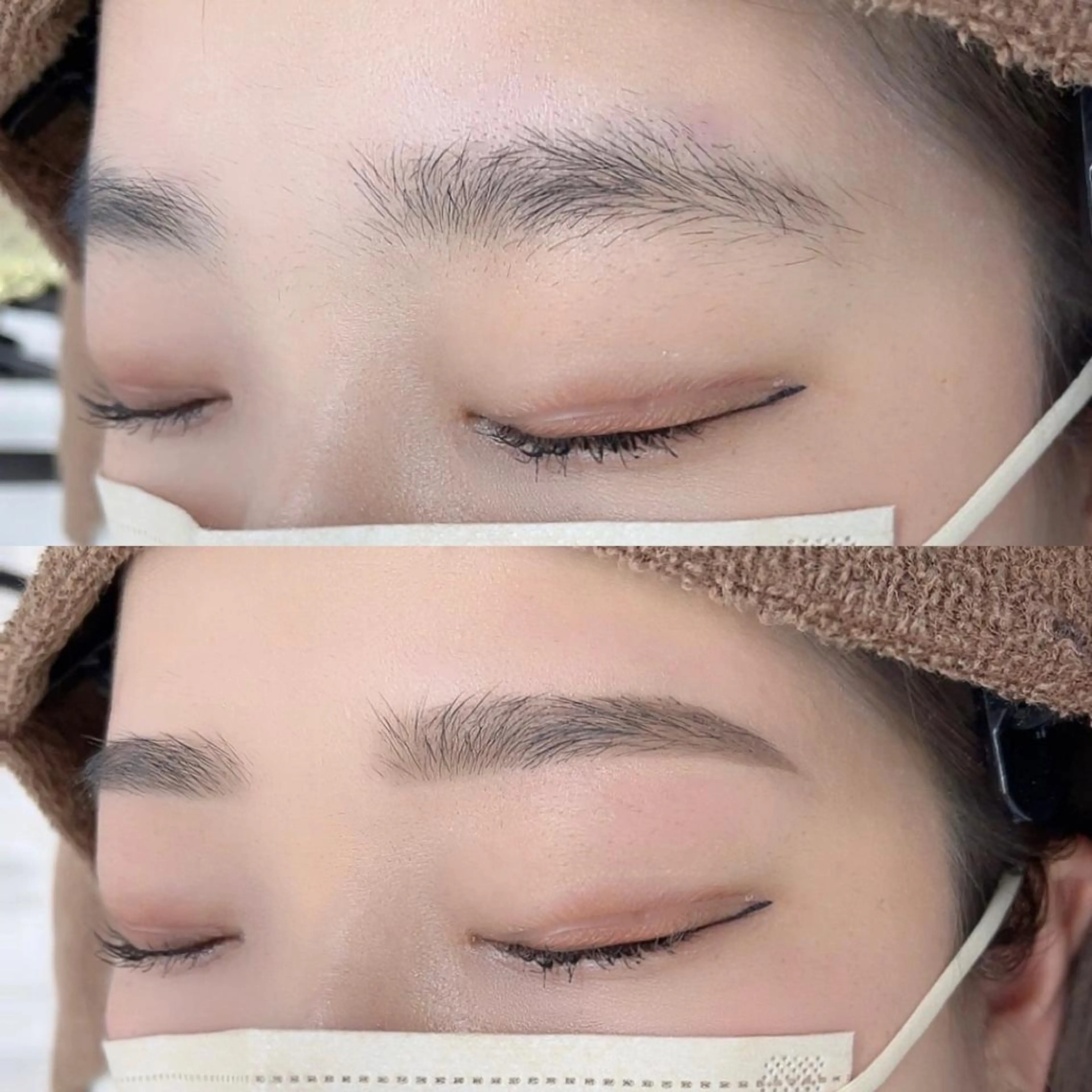 パーマ メンズ アイブロウ BEIGE 金山 🌹RUKAのマツエク・マツパデザイン