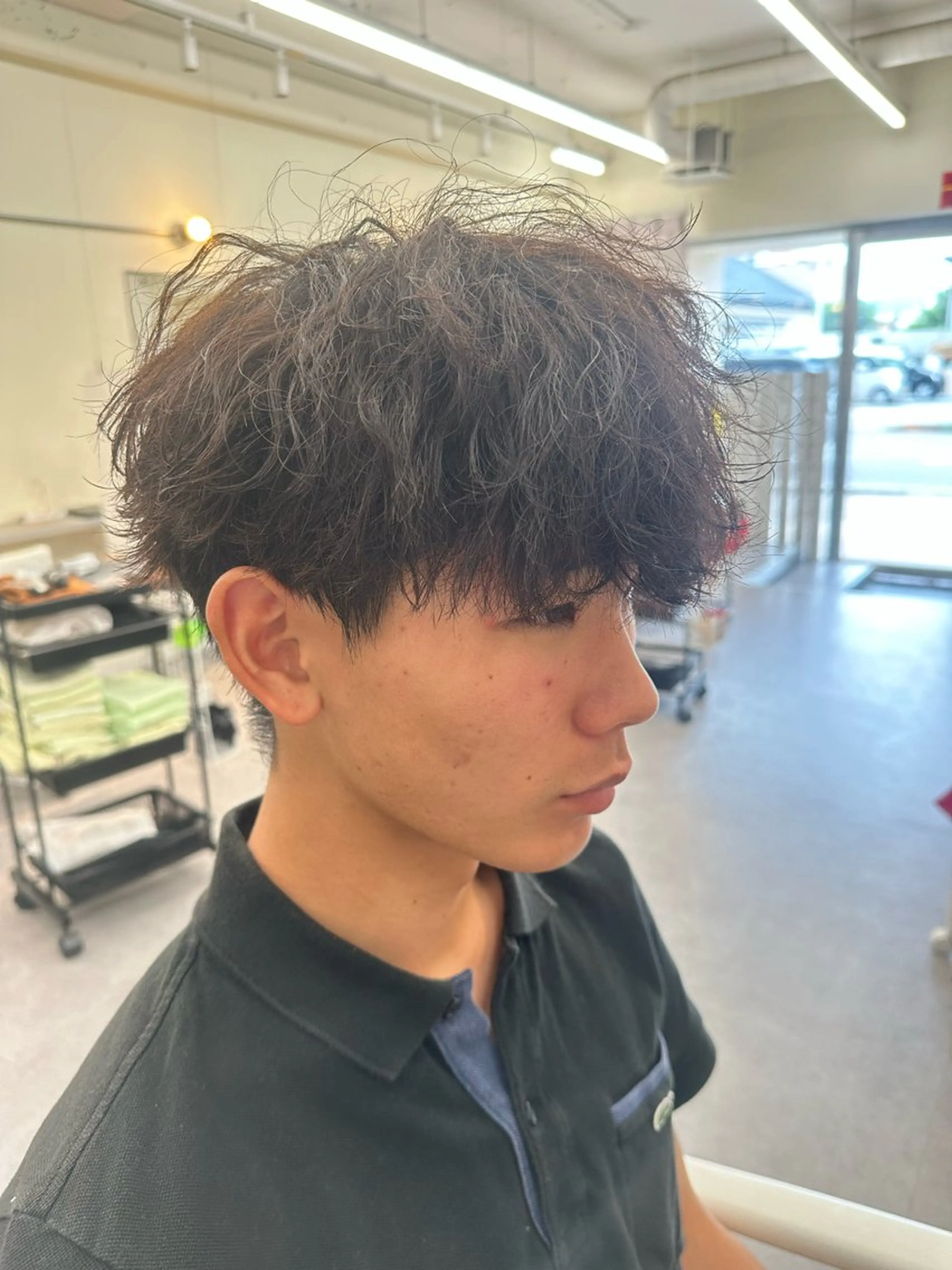 パーマ 村山 壘希のヘアスタイル