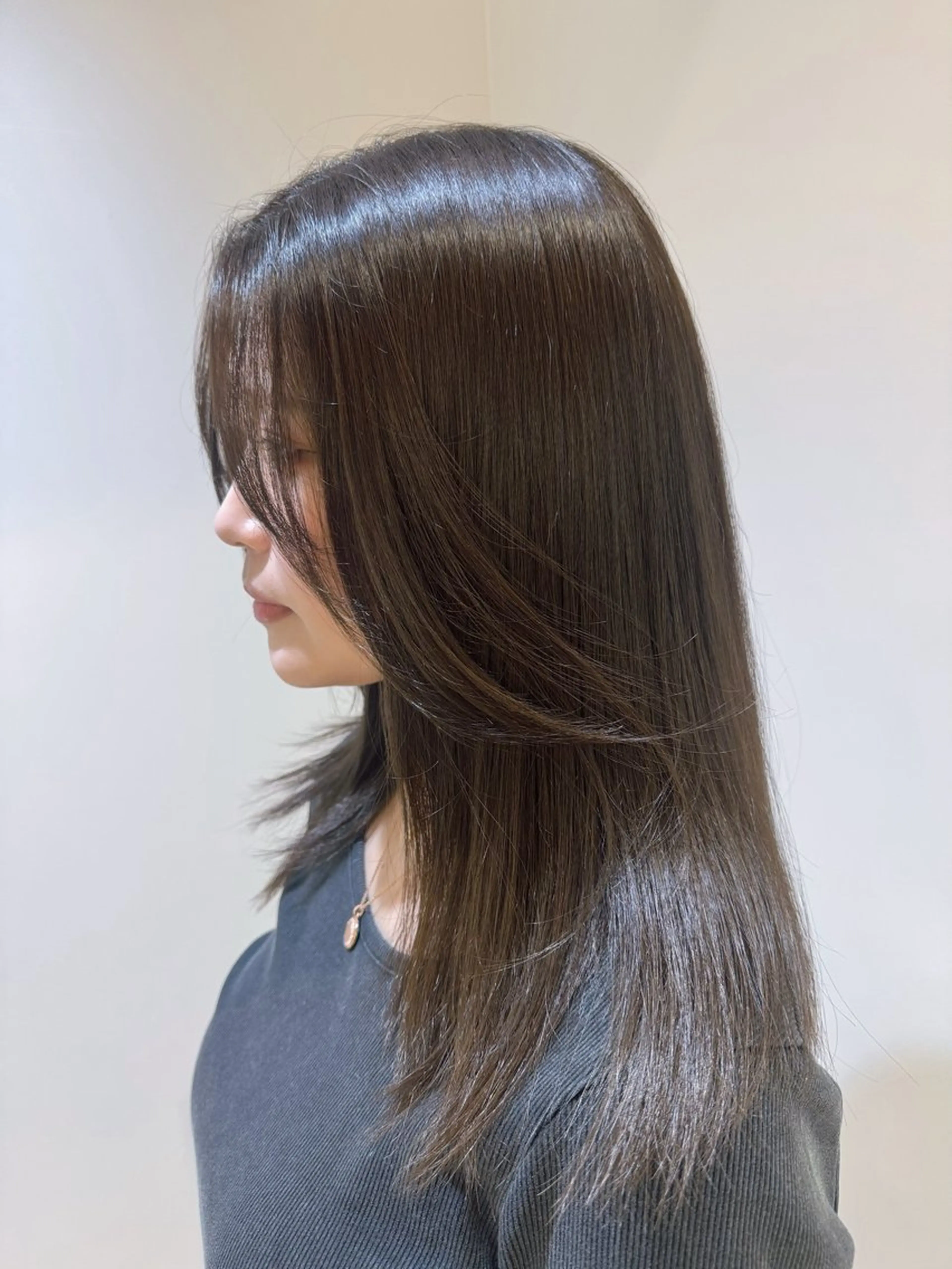 【🎀ロング必見/人気No,2🎀】レイヤーカット➕ケアカラー➕酵素トリートメント🩷※新規ロング料金なしの写真